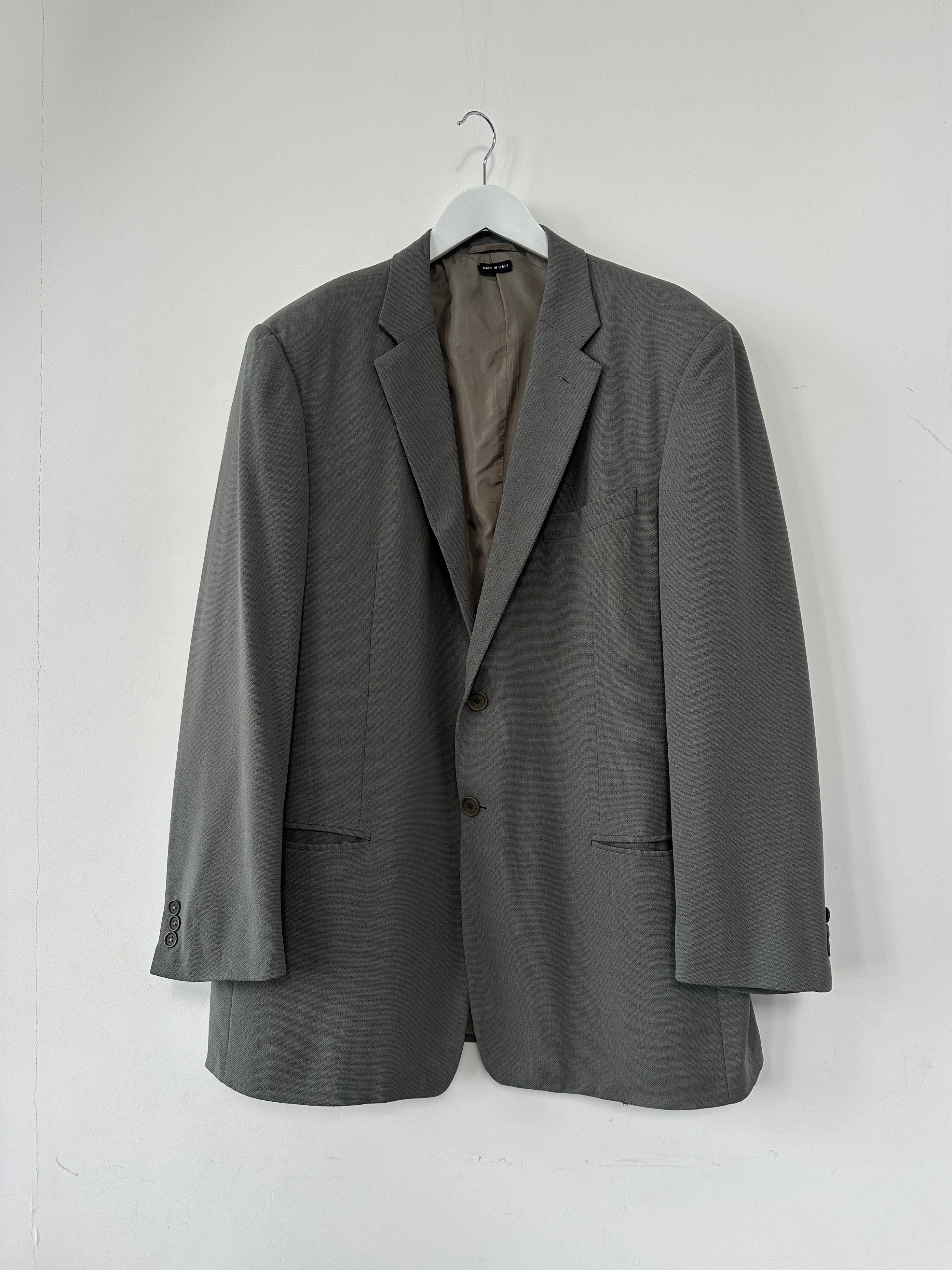 Giorgio Armani Classico Pure Wool Single Breasted Blazer - 46R/XXL - SYLK
