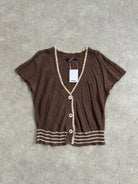 Max Mara Weekend Short Sleeve Cardigan - M/L - SYLK