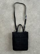 Gucci 2000s Suede Top Handle Crossbody Bag - SYLK