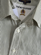 Tommy Hilfiger Stripe Pure Cotton Shirt - L - SYLK