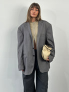 Doremen x Loro Piana 1990s Wool Single Breasted Blazer - 46R/XXL - SYLK