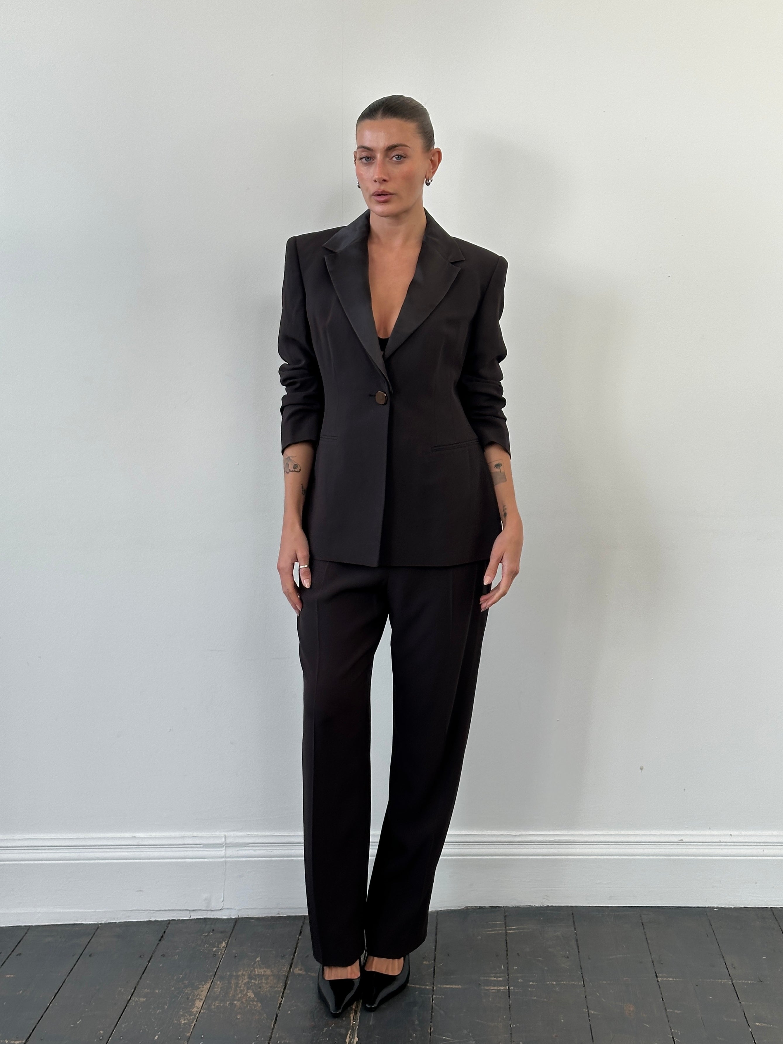Gianfranco Ferre 1990s Single Breasted Tailored Suit - M - SYLK