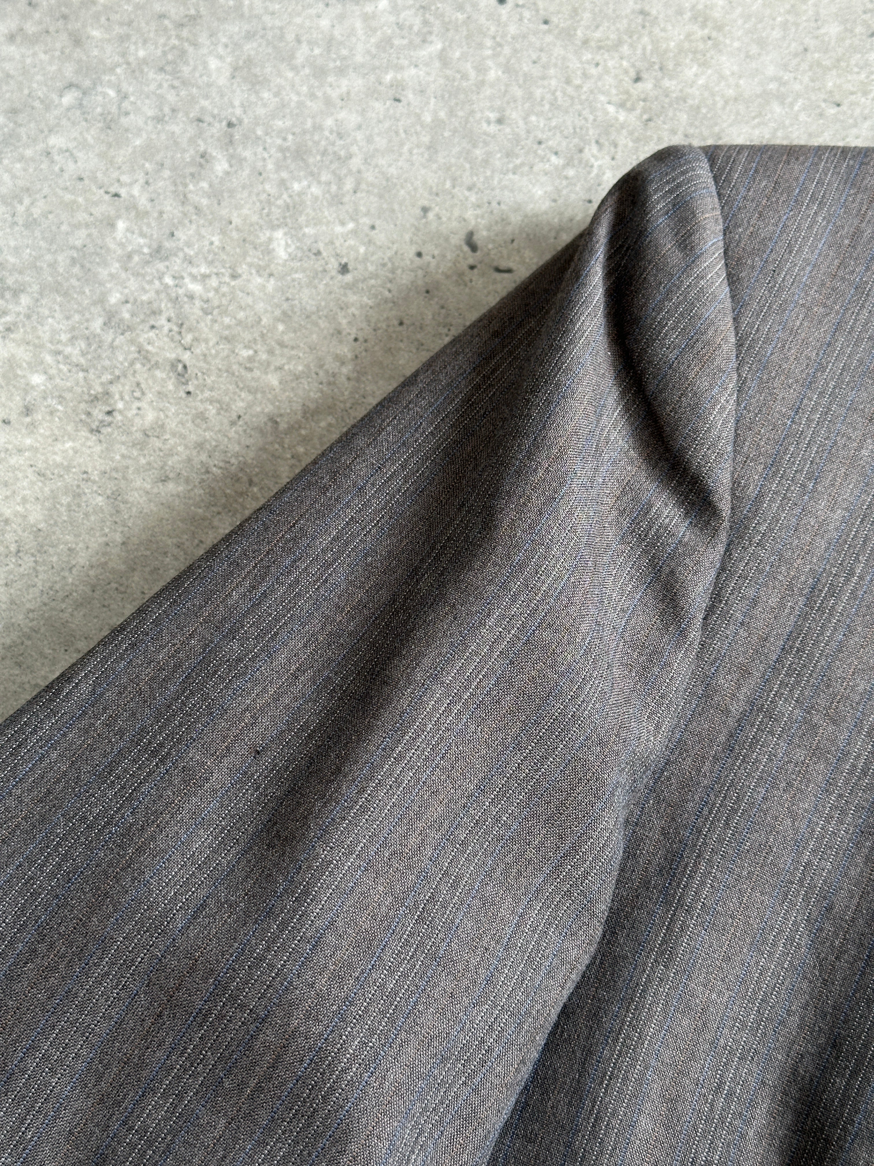 Christian Dior Monsieur 80s stripe blazer, single-breasted, in size 38R/L, featuring bold striped pattern and tailored fit.