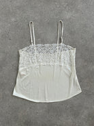 Vintage 1980s Lace Cami Top - M - SYLK