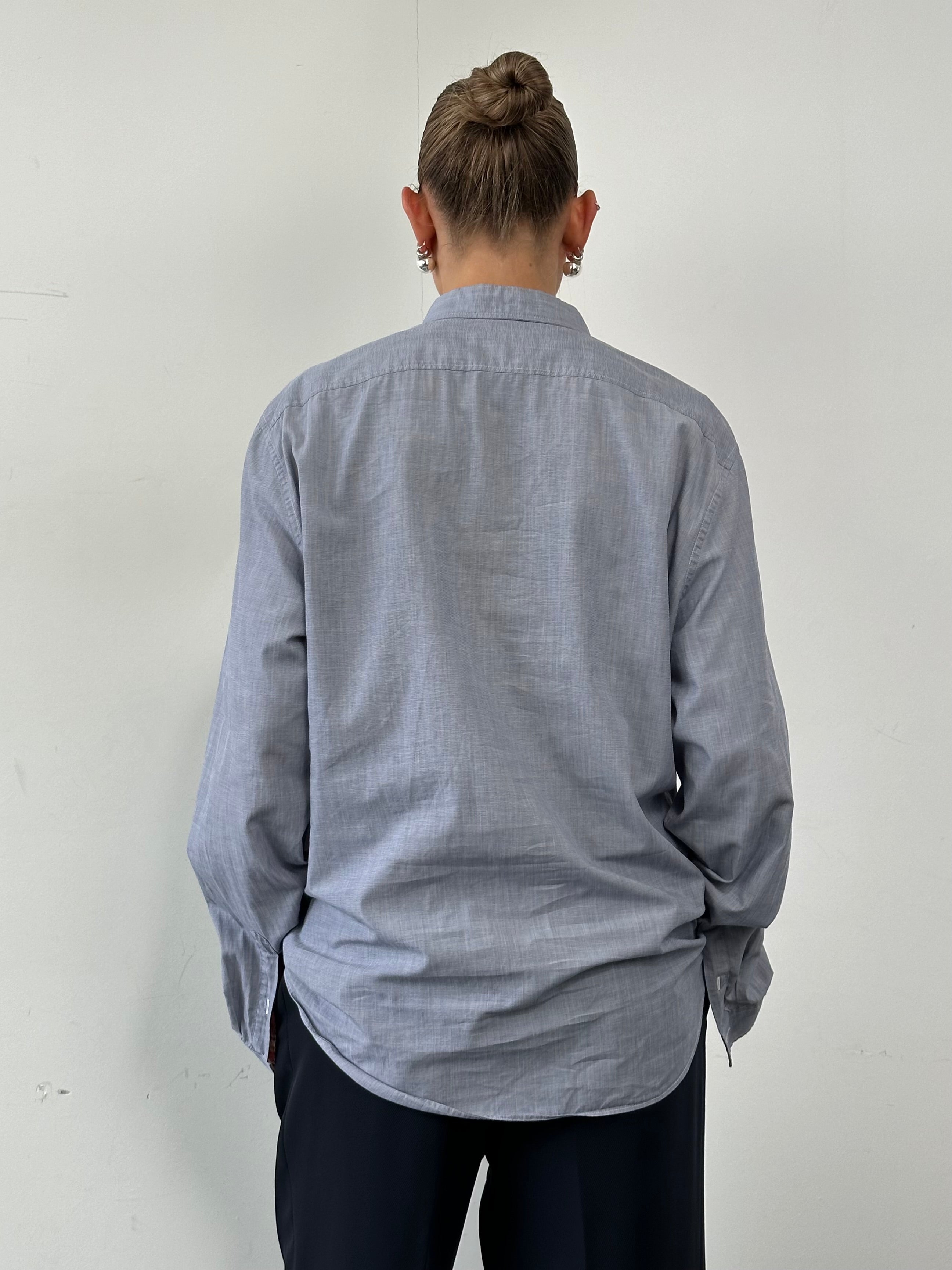 Burberry Brit Pure Cotton Logo Shirt in XL, featuring the classic logo design and tailored fit, made from soft cotton fabric.