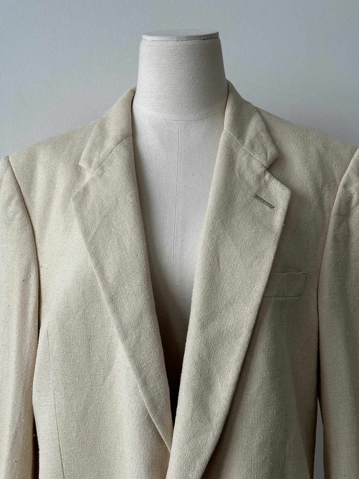 Christian Dior 1980s Pure Silk Single Breasted Blazer -