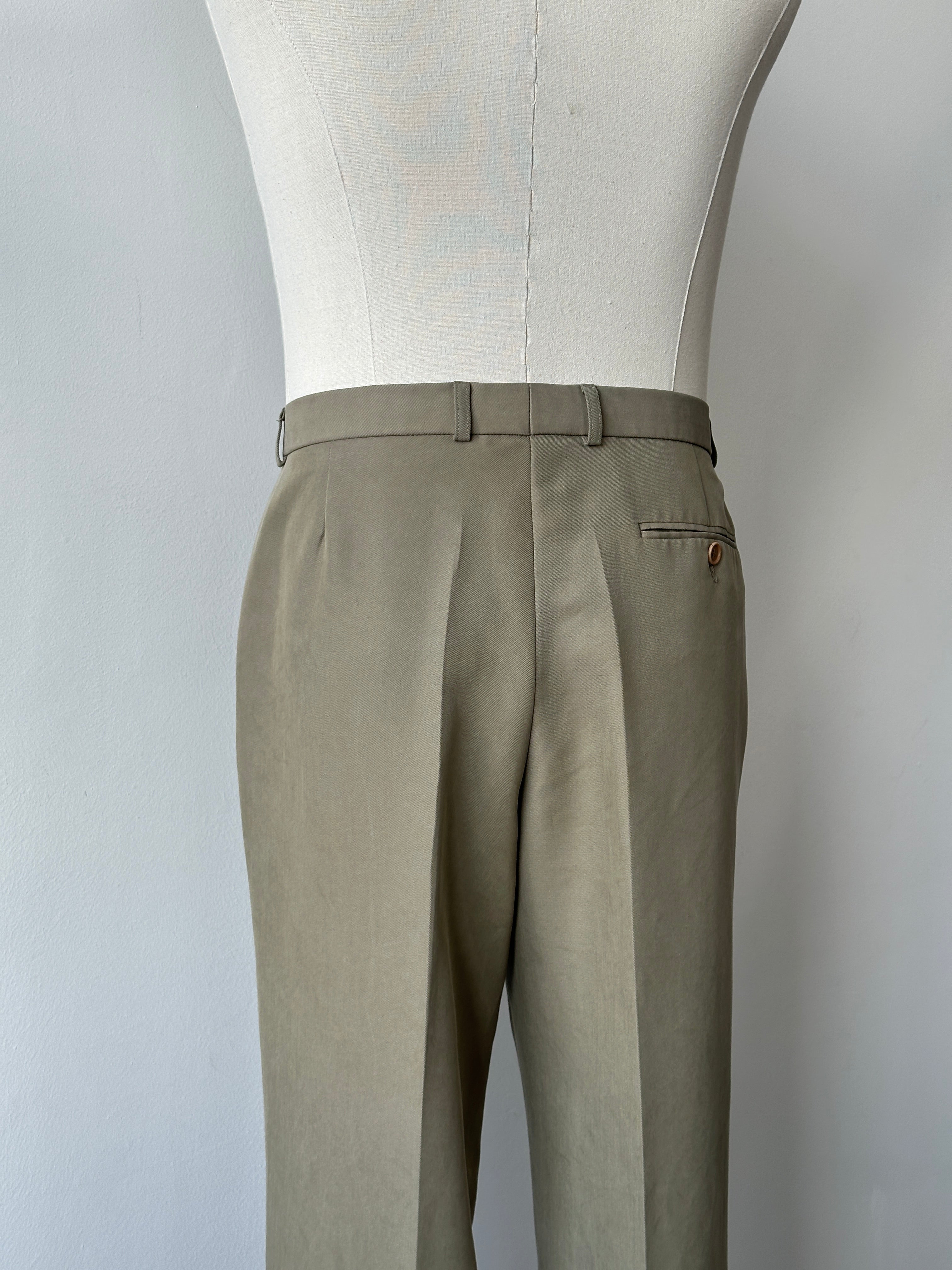 Pierre Balmain 1990s Straight Leg Tailored Trousers - W32