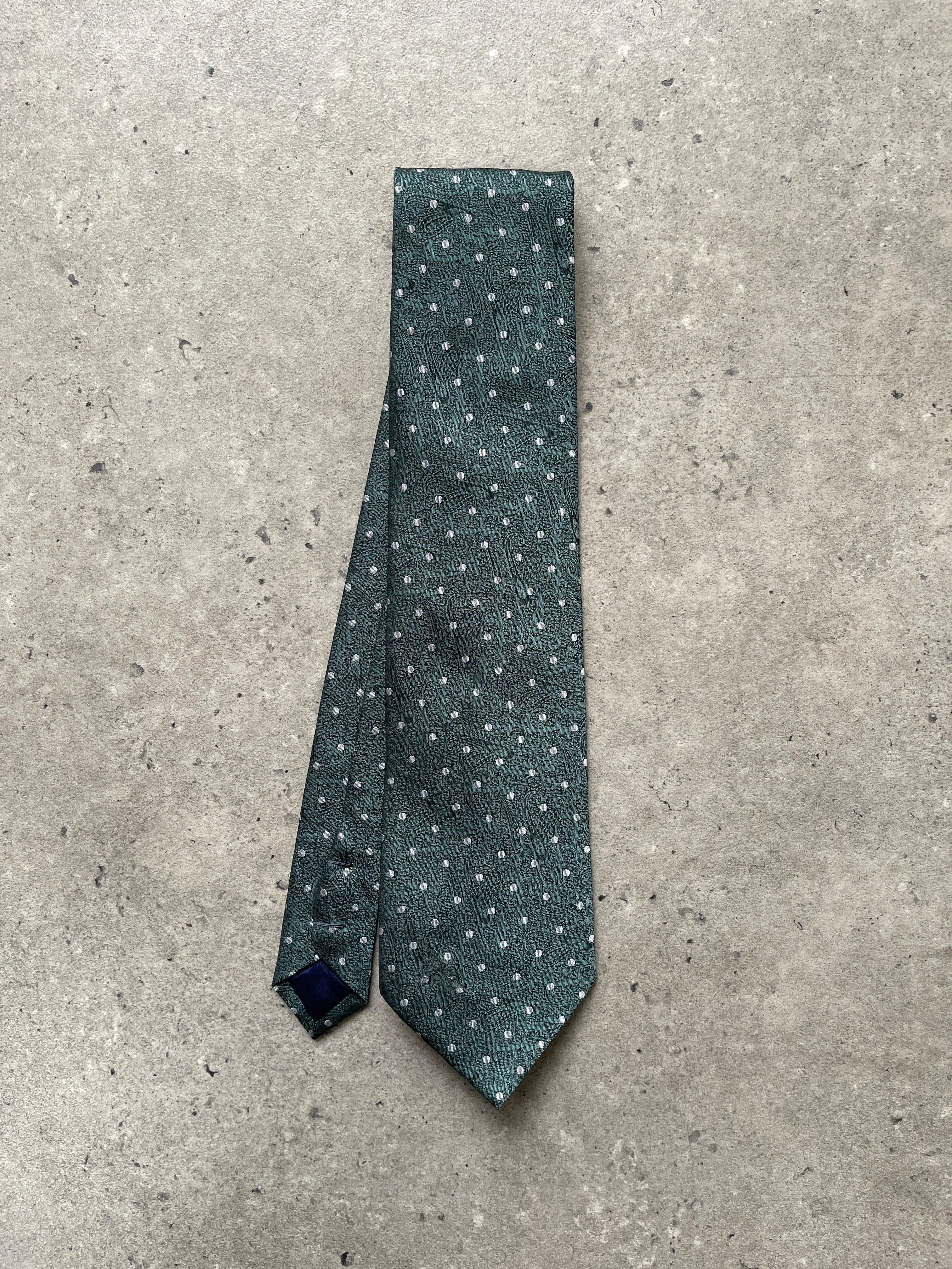 Japanese Vintage 1990s Polka Dot Tie