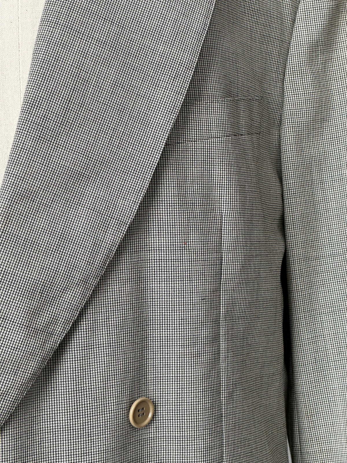 Canali 1980s Pure Wool Double Breasted Blazer - 48L