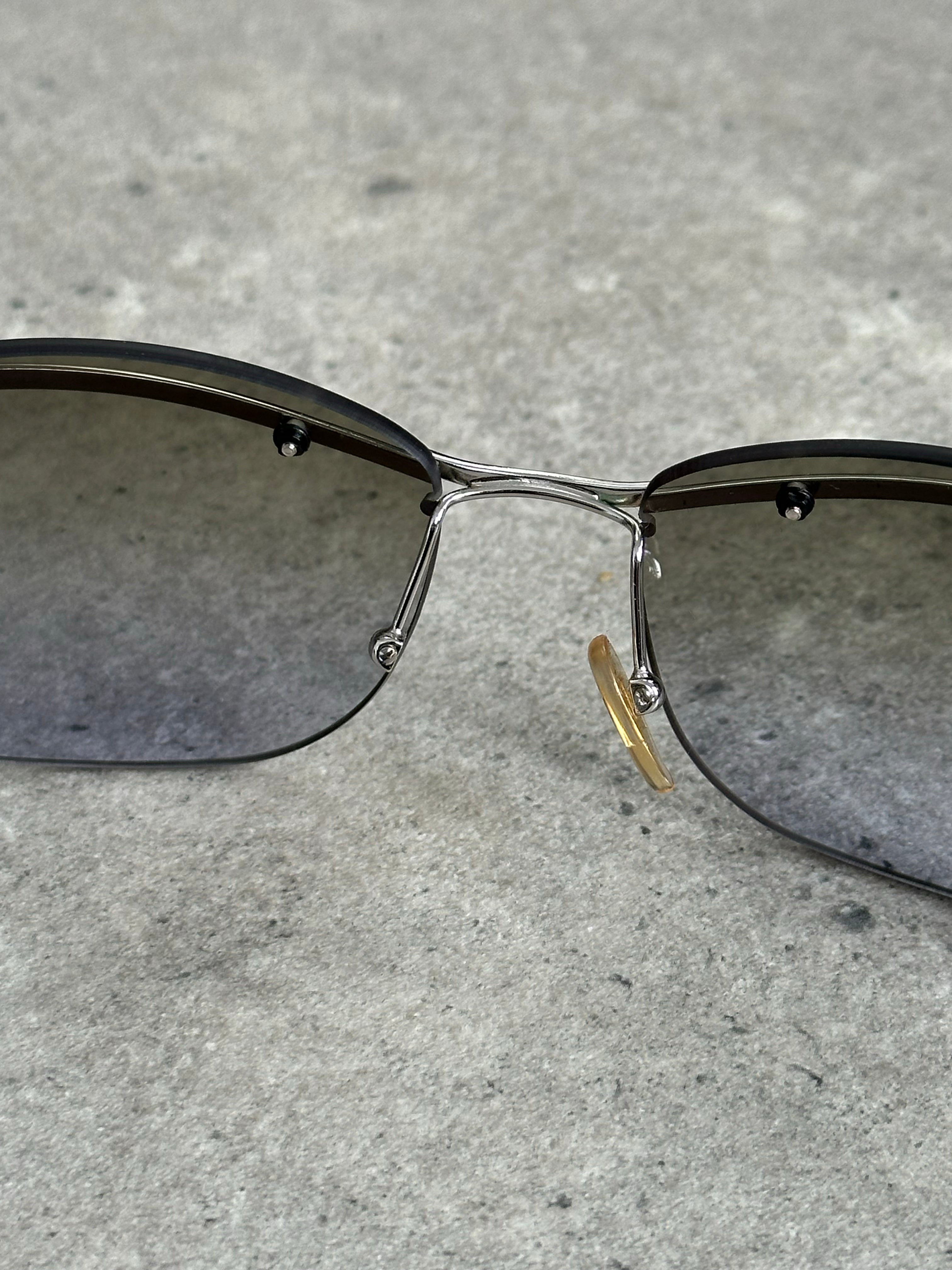 Gucci 2000s Rimless Sunglasses
