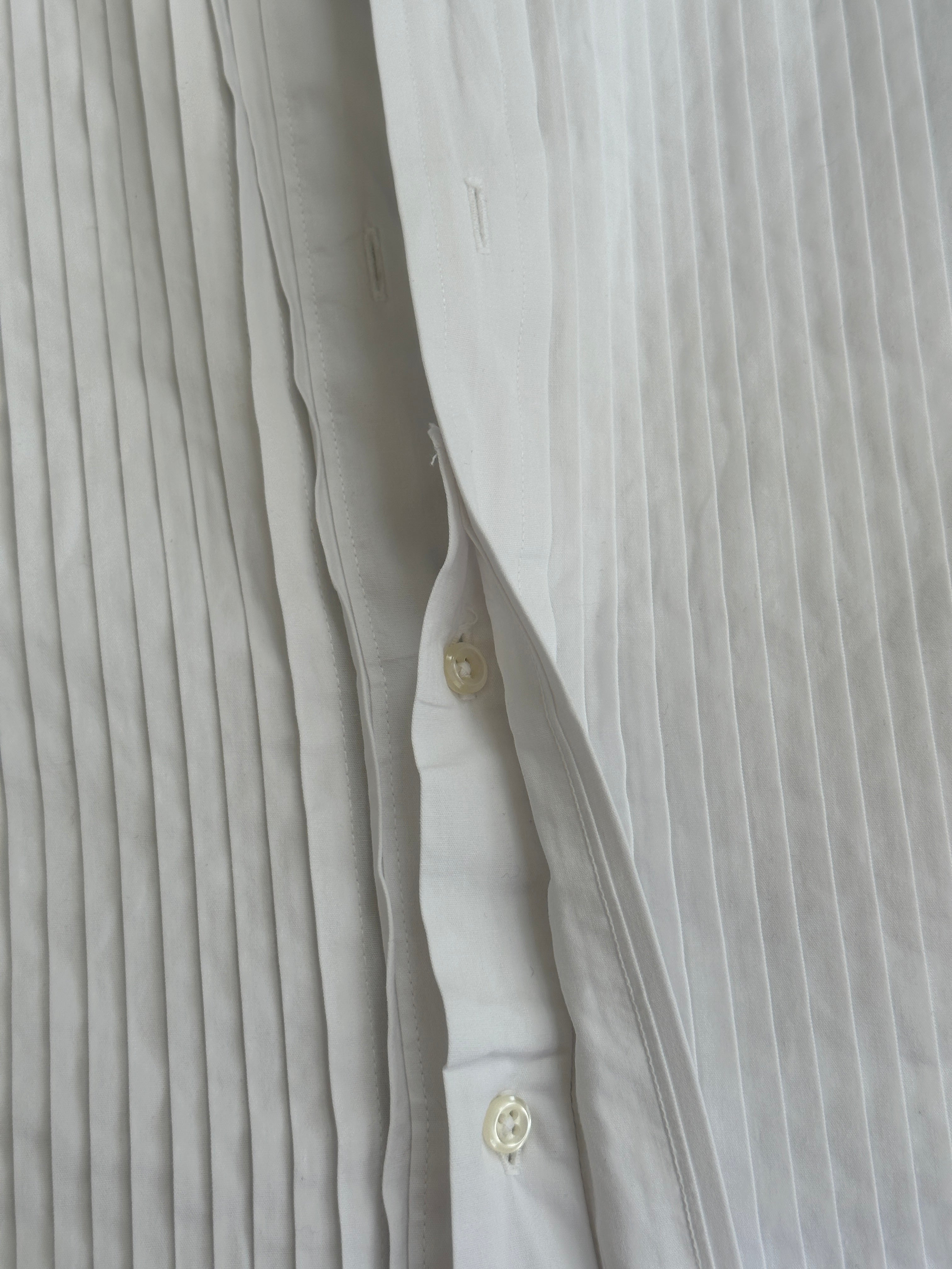 Christian Dior Monsieur 1990s Pure Cotton Tuxedo Shirt - XXL