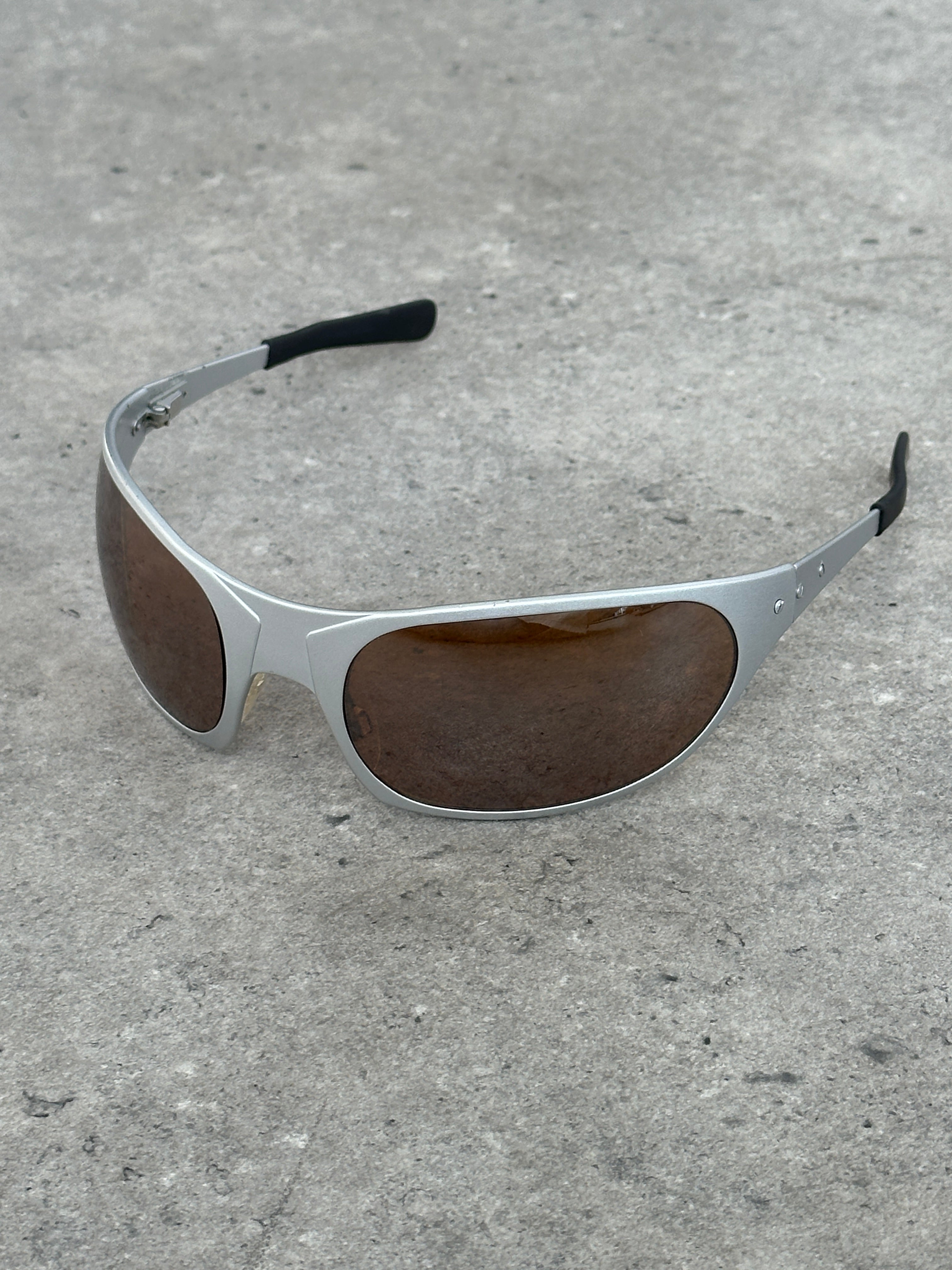 Vintage 2000s Wraparound Shield Sunglasses