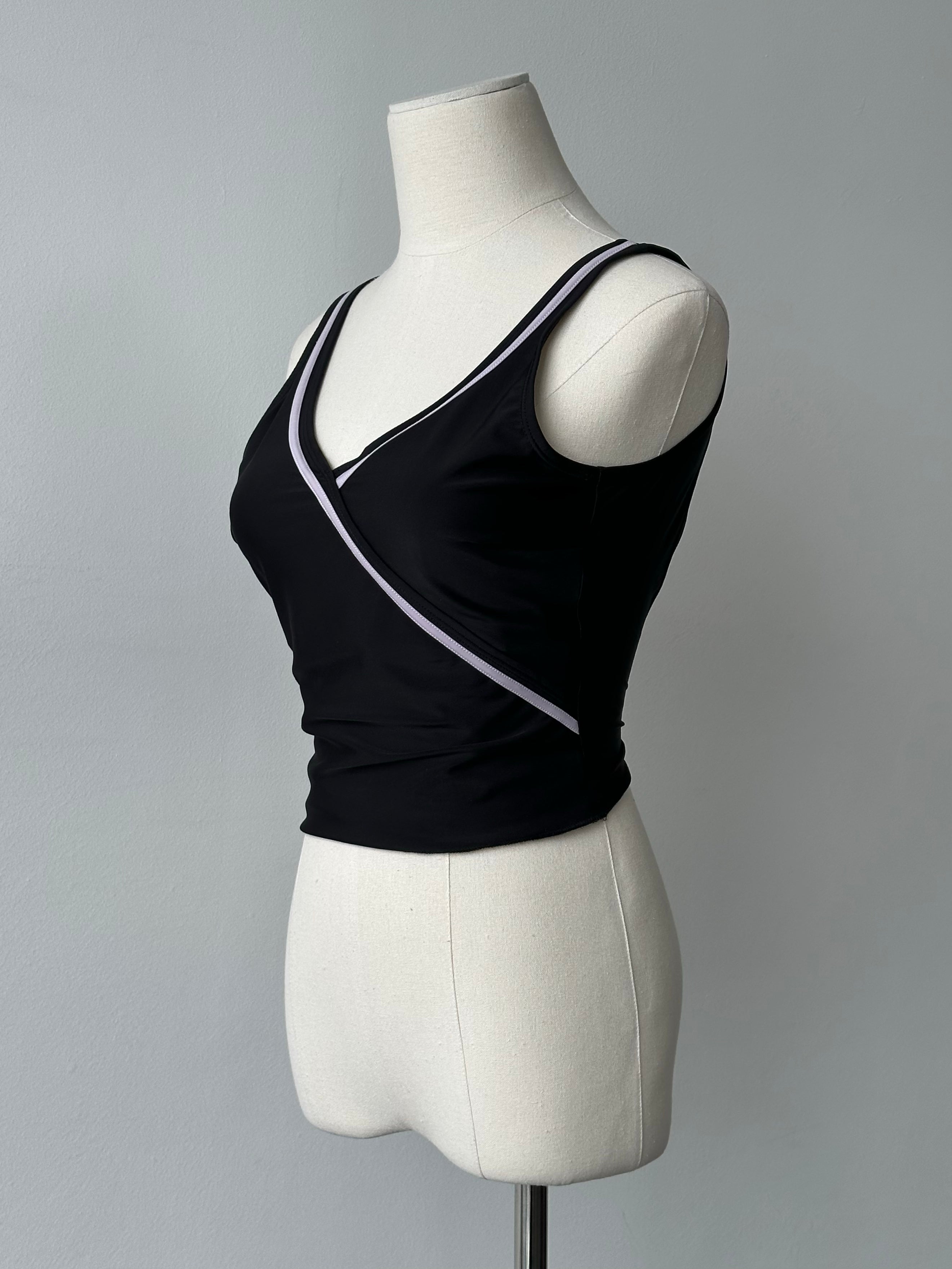 Vintage 2000s Backless Sleeveless Crop Top - S-M