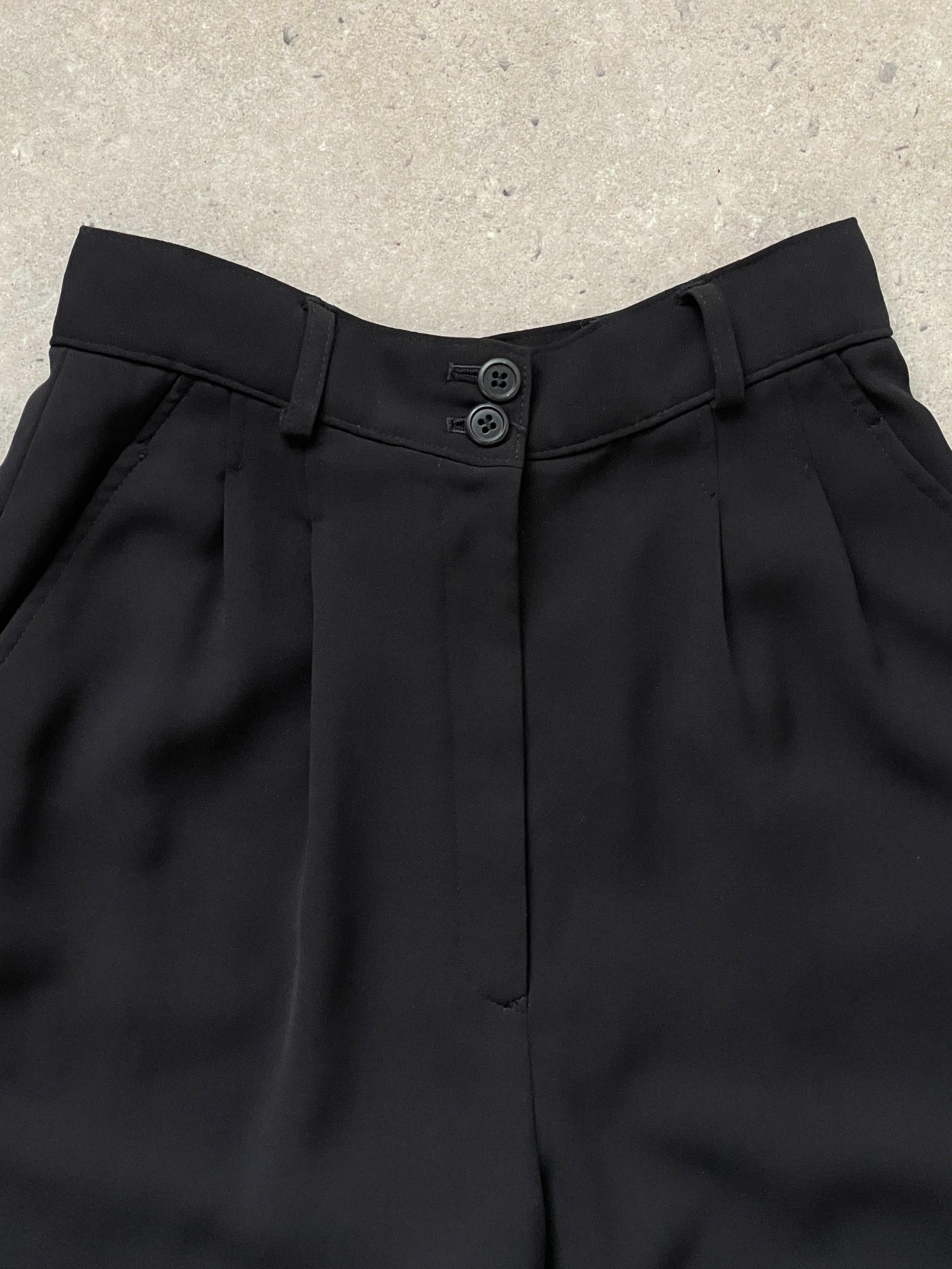 Japanese Vintage 1990s High Waist Wide Leg Culottes - W23