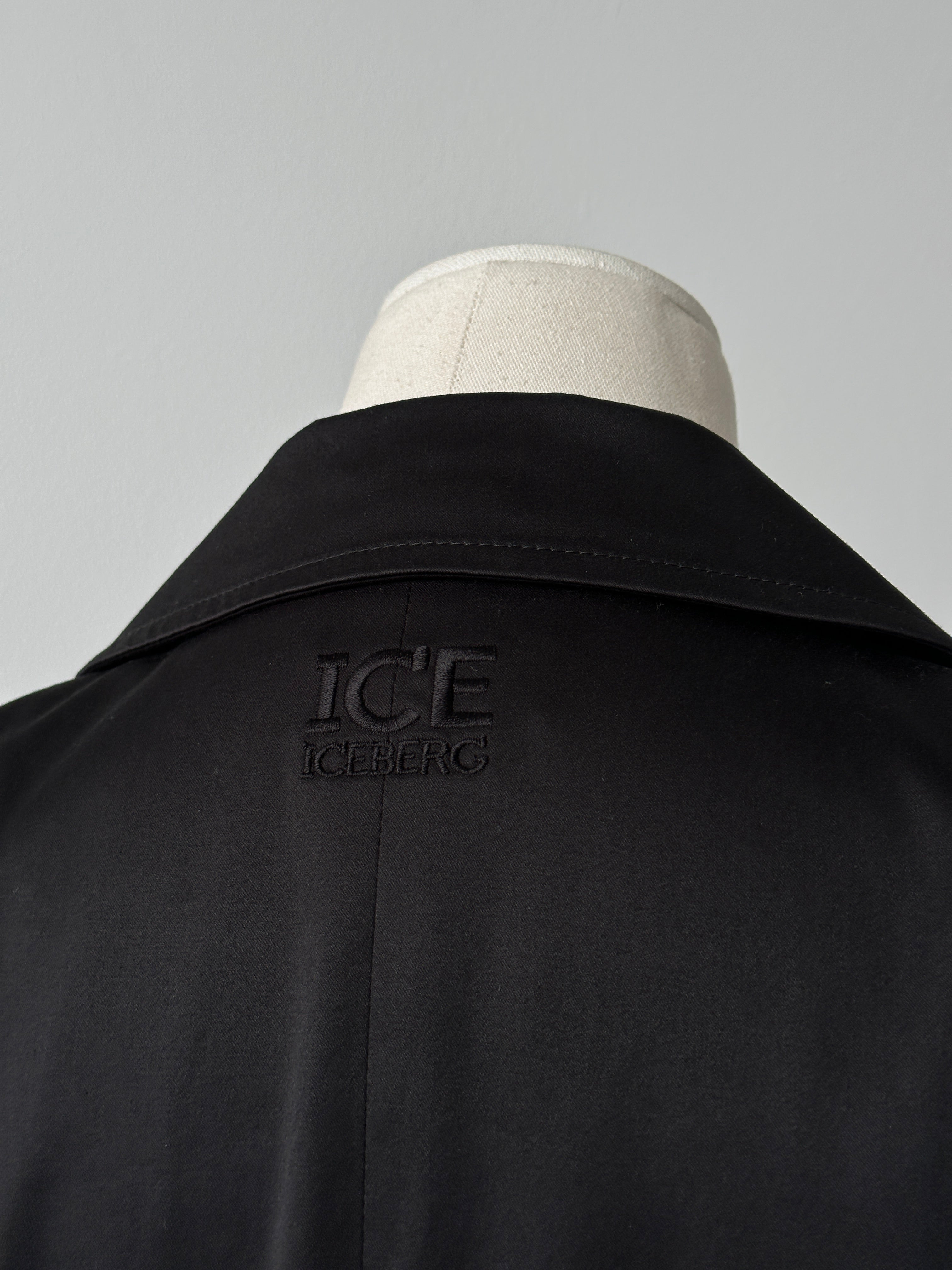 Iceberg 2000s Cotton Double Breasted Jacket - S-M