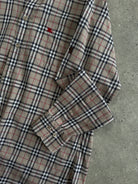Burberry Nova Check Pure Cotton Shirt - L - SYLK