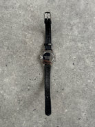 Vintage 1990s Silver Tone Japan Movement Round Quartz Watch - SYLK