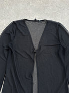 Vintage 2000s Sheer Floor Length Cardigan - S/M - SYLK