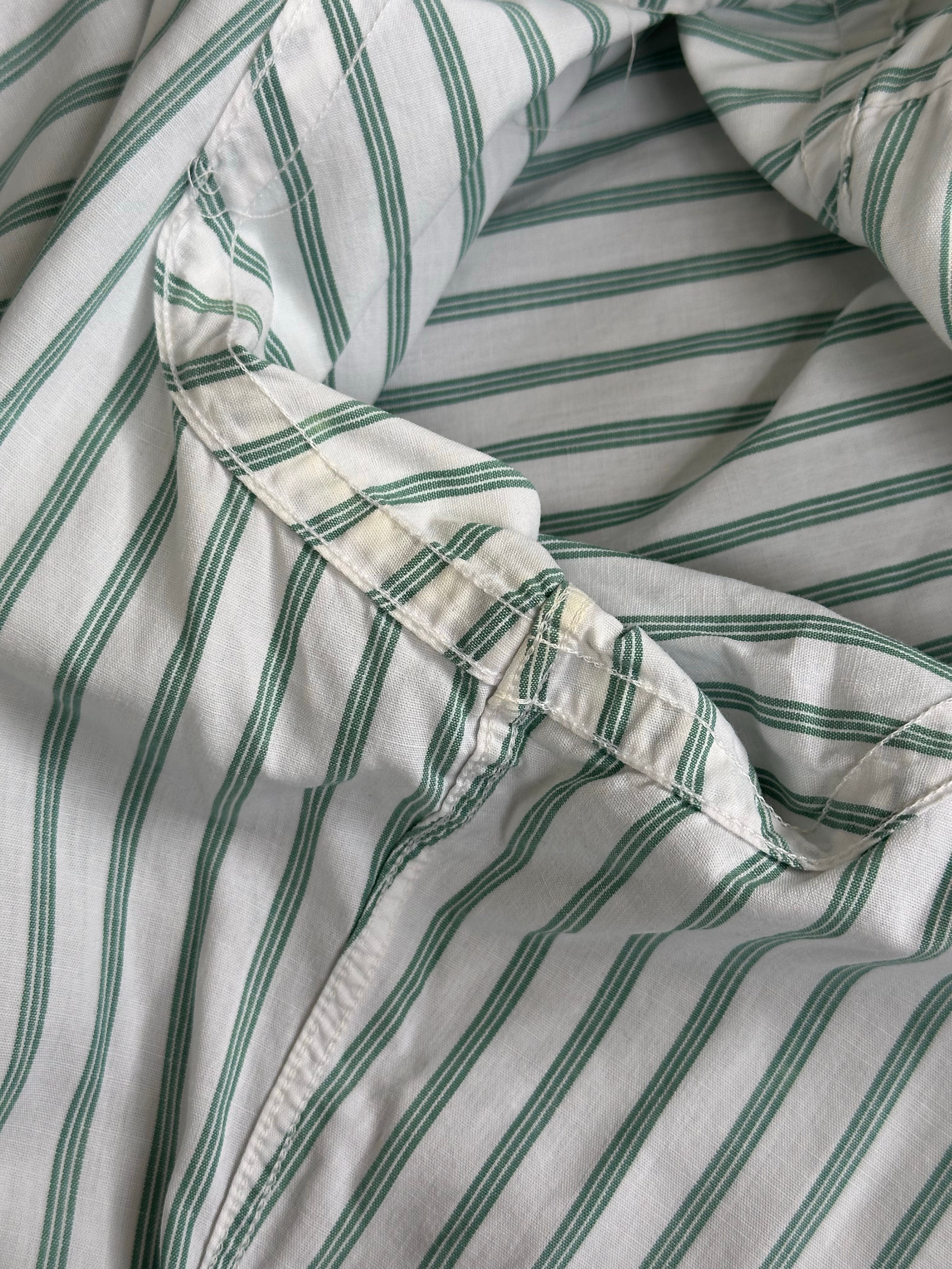 Christian Dior Monsieur 1990s Pure Cotton Striped Shirt - L