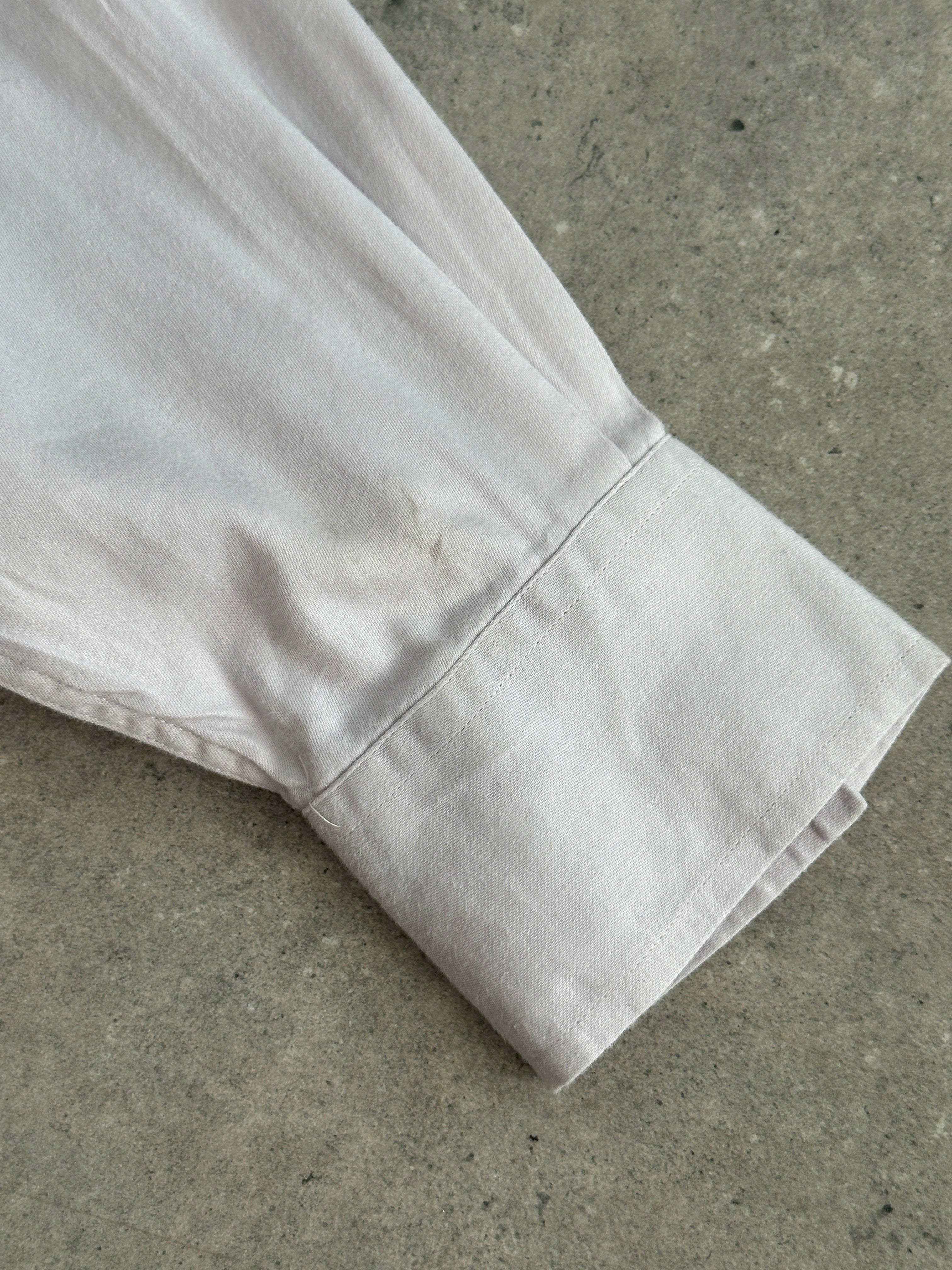 Christian Dior 1990s pure cotton shirt, M/L size, classic button-up design with a crisp, tailored fit.