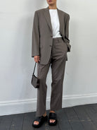 Vintage Wool Single Breasted Suit - 42S/W34 - SYLK