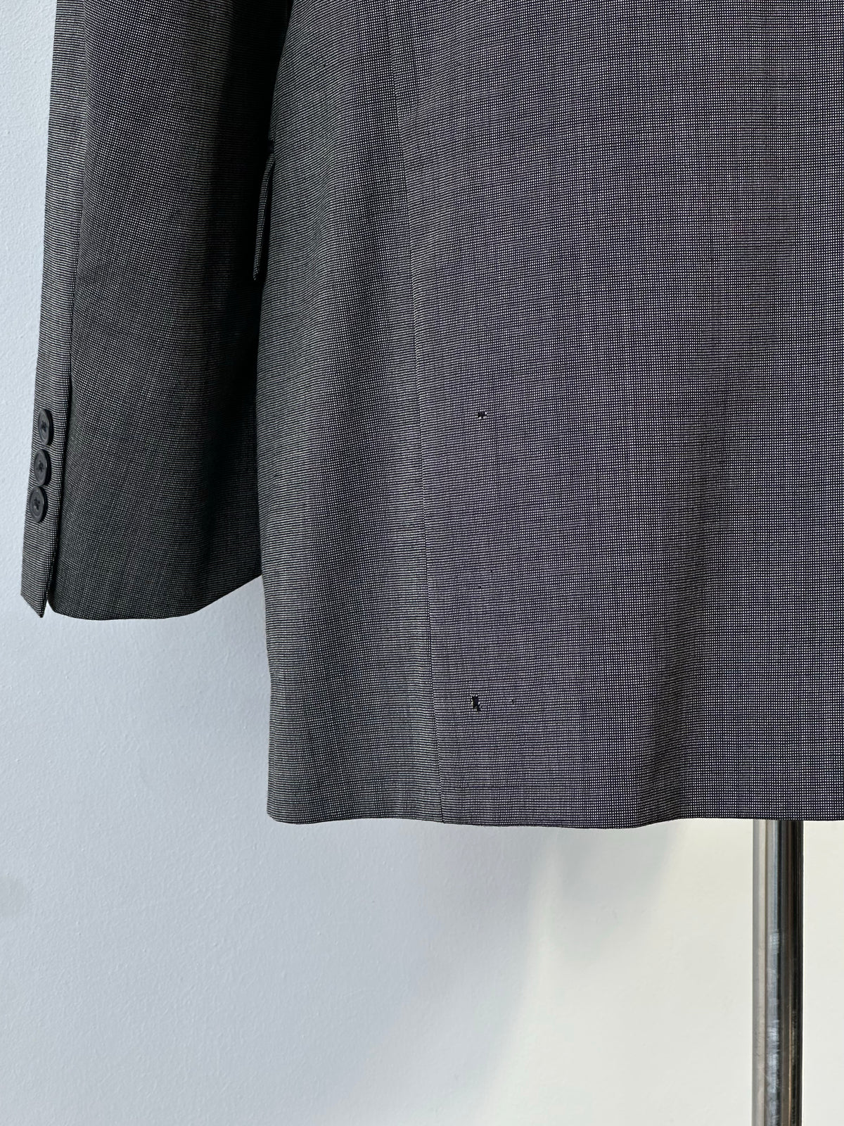 Givenchy 1990s Pure Worsted Wool Single Breasted Blazer - 42L