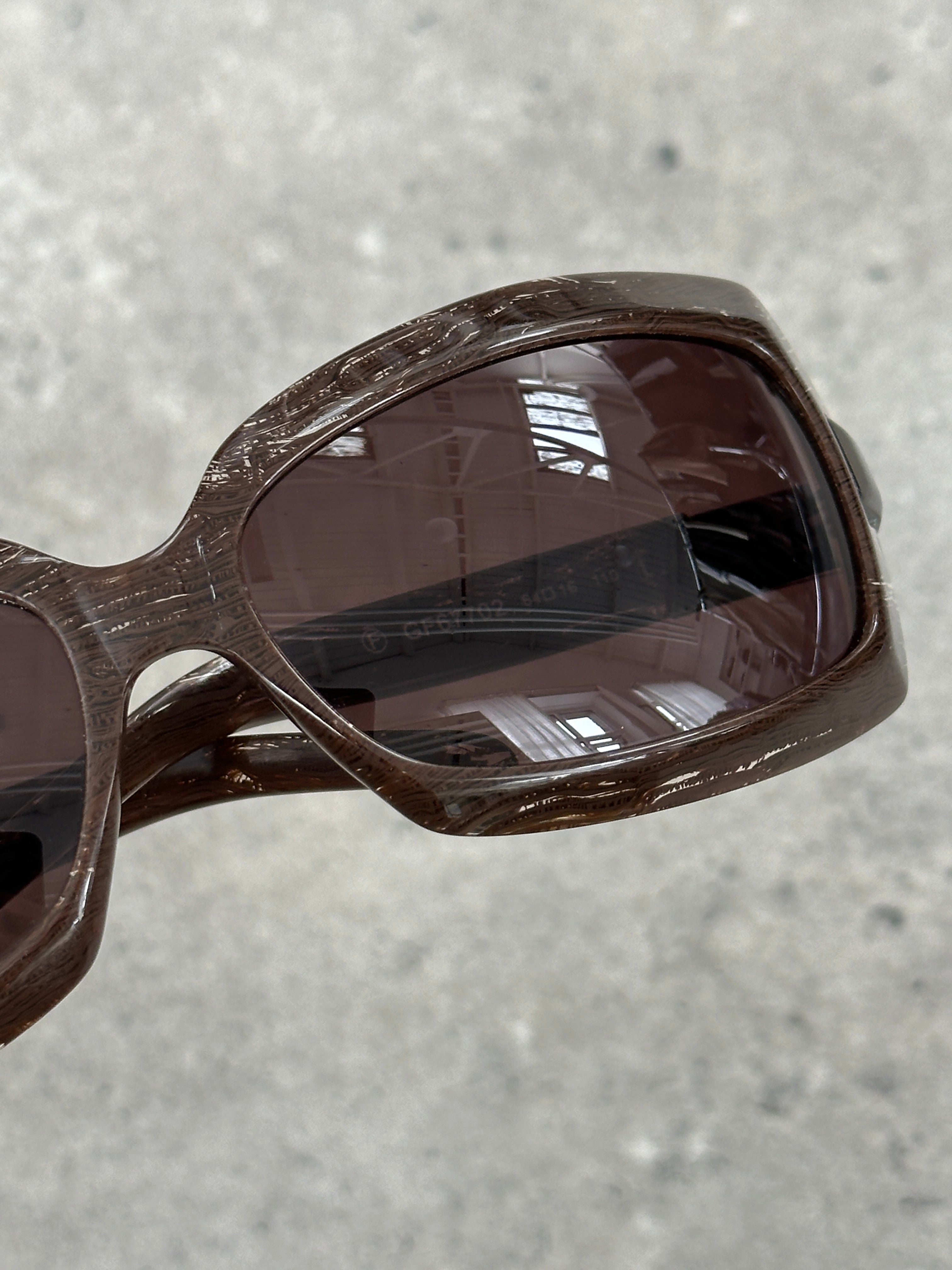 Gianfranco Ferrre 1990s Oversized Logo Sunglasses