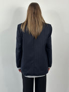Christian Dior Le Connaisseur 1980s Pure Wool Stripe Blazer - 41R/L - SYLK
