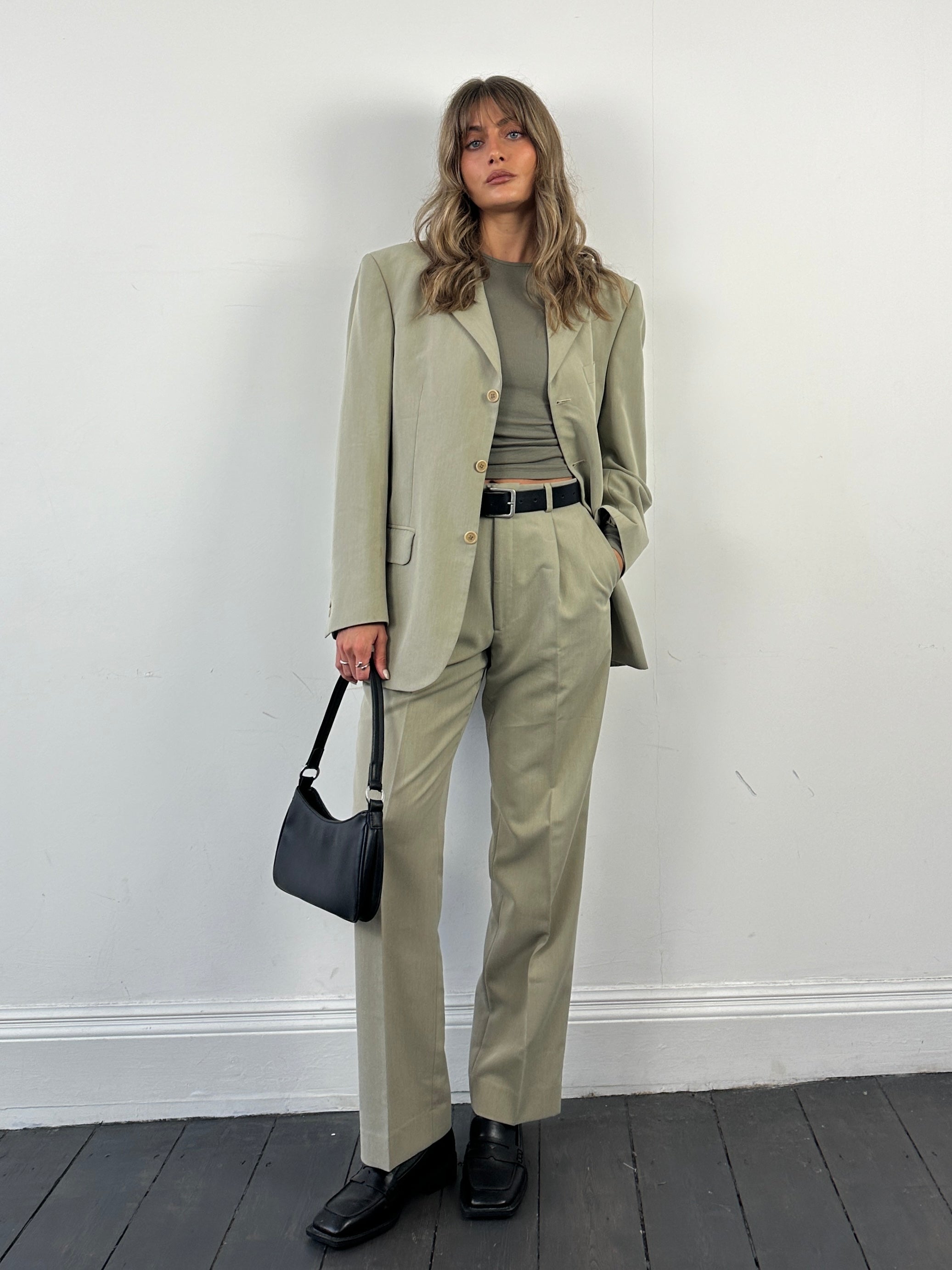 Vintage Relaxed Suit - 38/W31 - SYLK