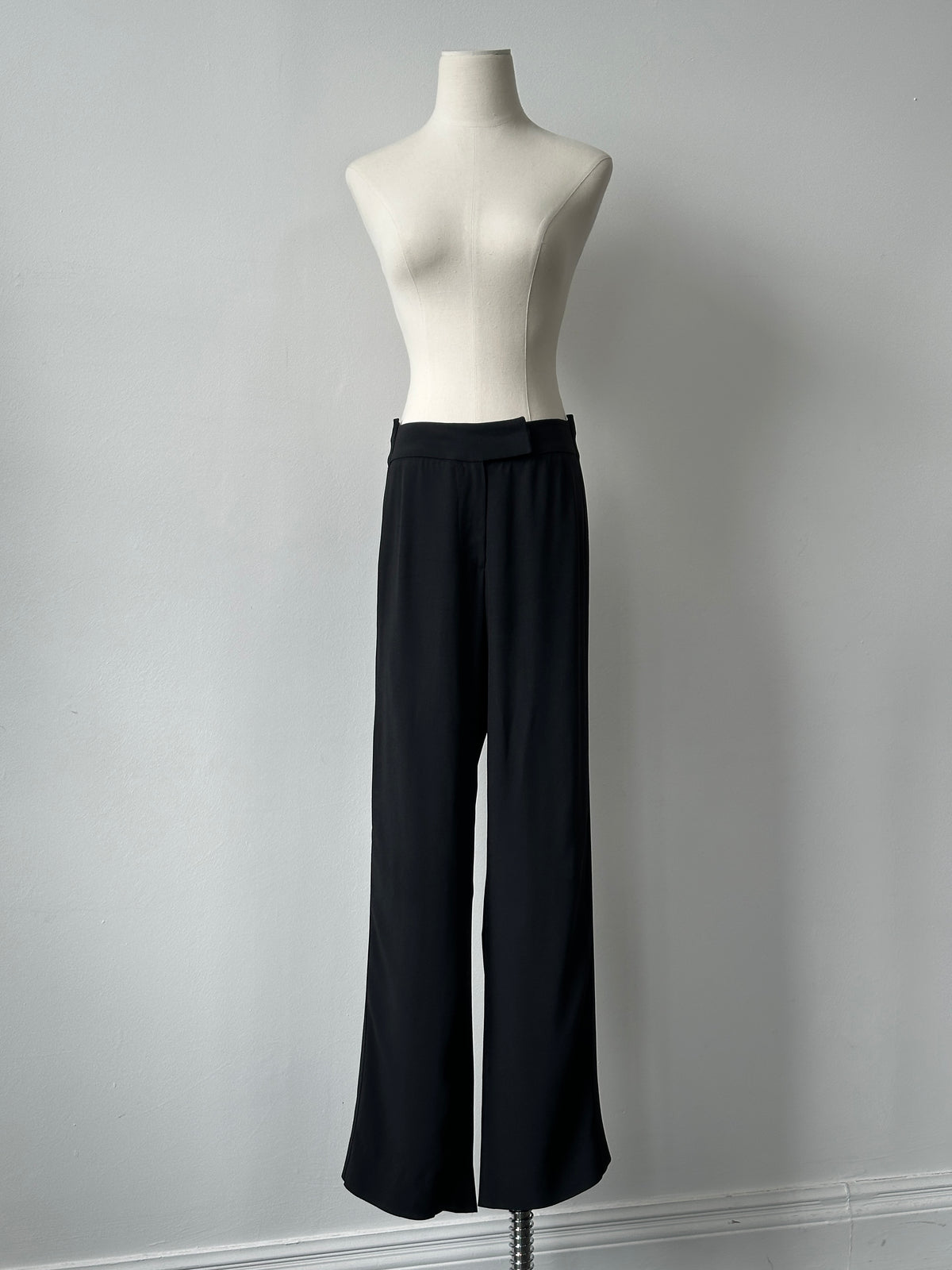 Emporio Armani 1990s Wide Leg Tailored Trouser - W26