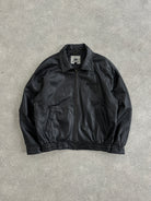 Vintage Embroidery Leather Bomber Jacket - L/XL - SYLK