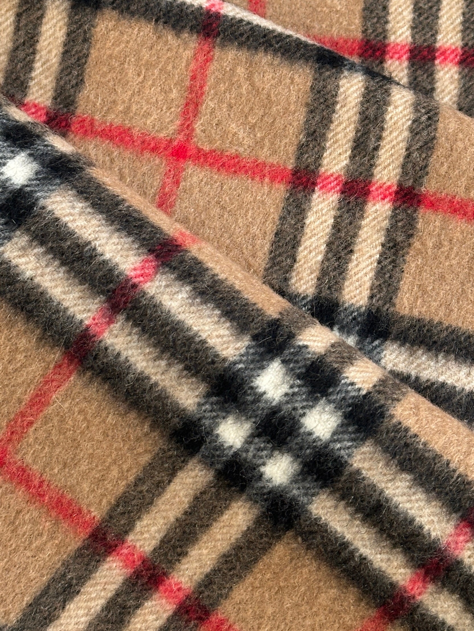 Burberry Pure Cashmere Nova Check Scarf - SYLK
