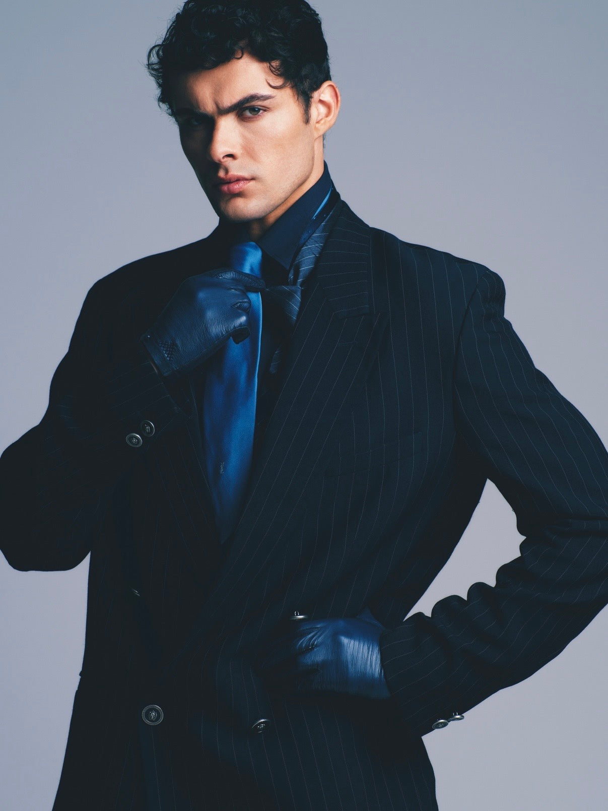 Yves Saint Laurent Paris 1980s Pure Silk Logo Tie