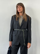 Japanese Vintage 1990s Pure Wool Straight Leg Suit - 40R/W26 - SYLK