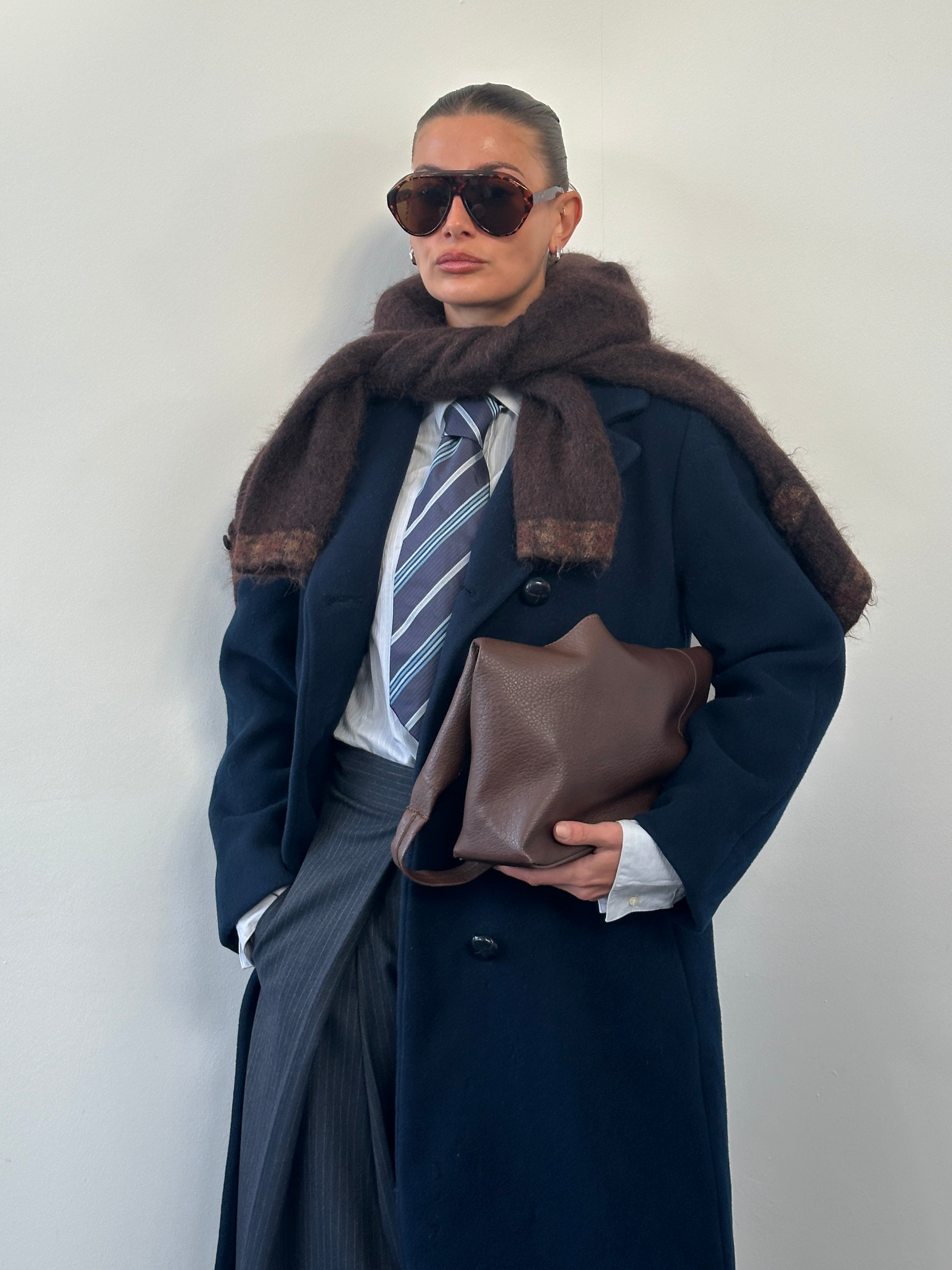 Christian Dior 1970s Pure Wool Single Breasted Coat - M - SYLK