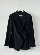 Max Mara Tie Side Blazer - M - SYLK