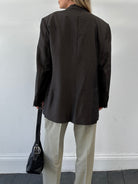 Valentino Wool Mohair Single Breasted Blazer - 44/XL - SYLK