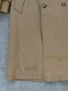 Christian Dior Paris 1980s Cotton Double Breasted Trench Coat - L - SYLK