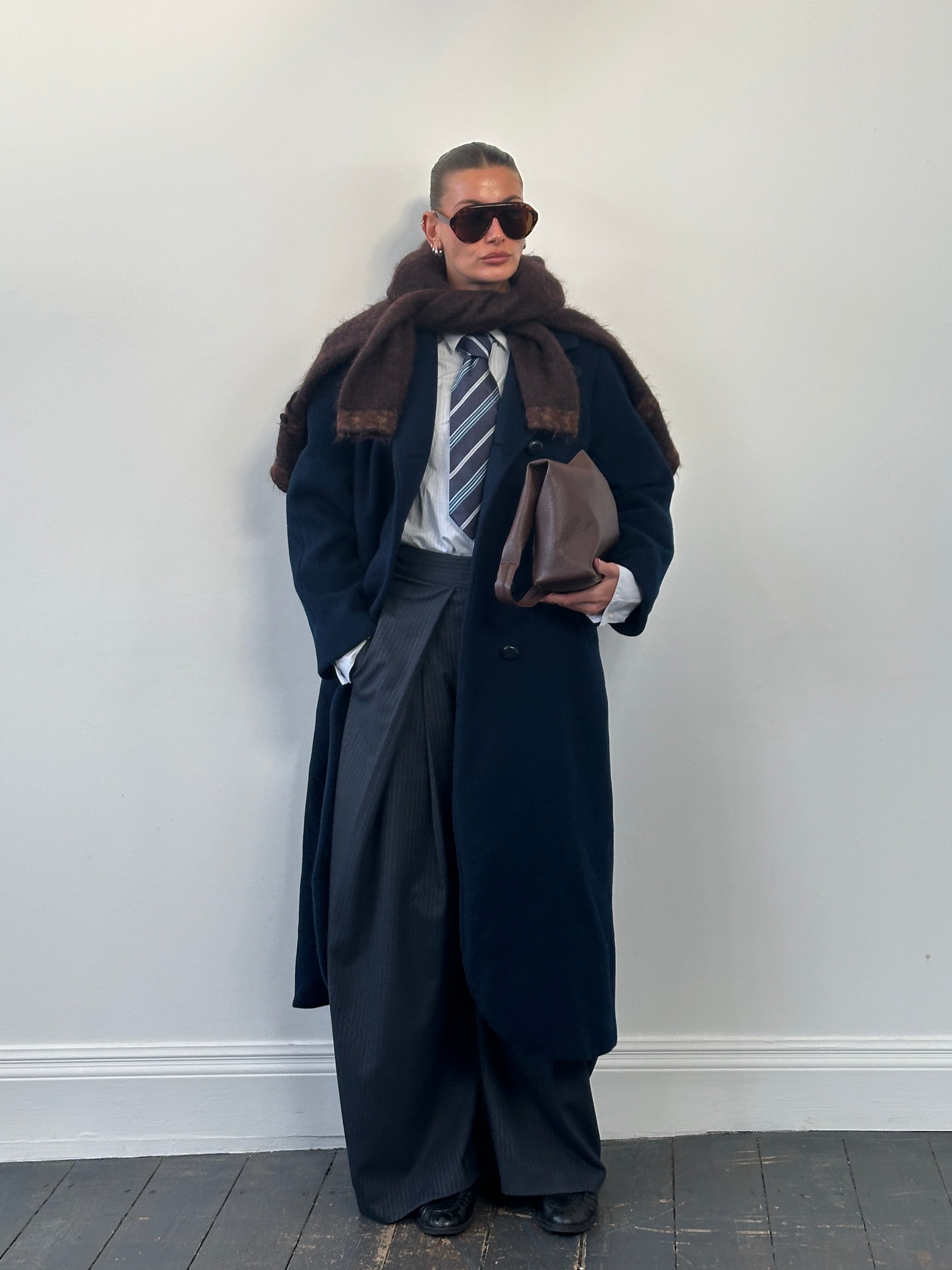 Christian Dior 1970s Pure Wool Single Breasted Coat - M - SYLK