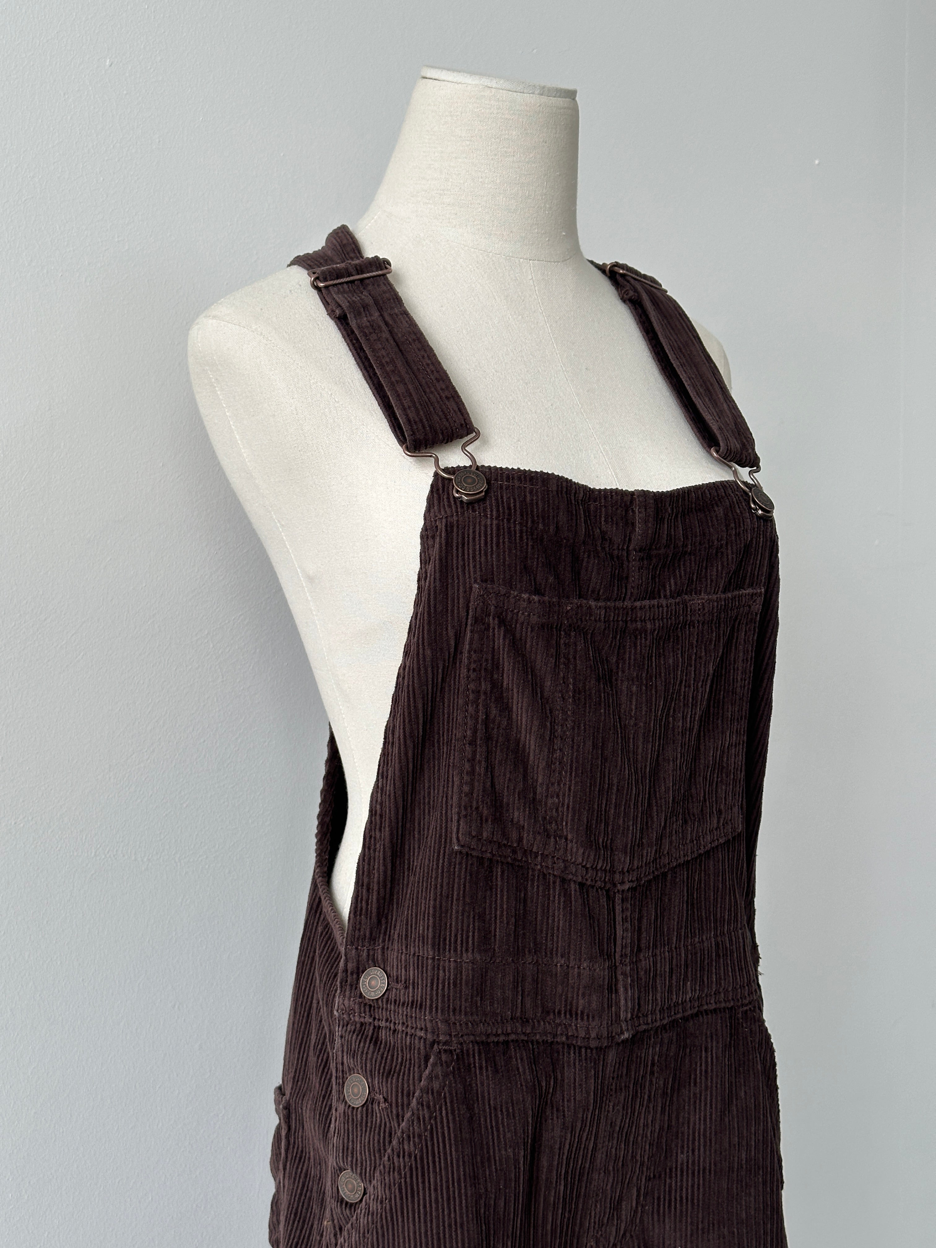 Levi's Premium Corduroy Wide Leg Dungarees - M