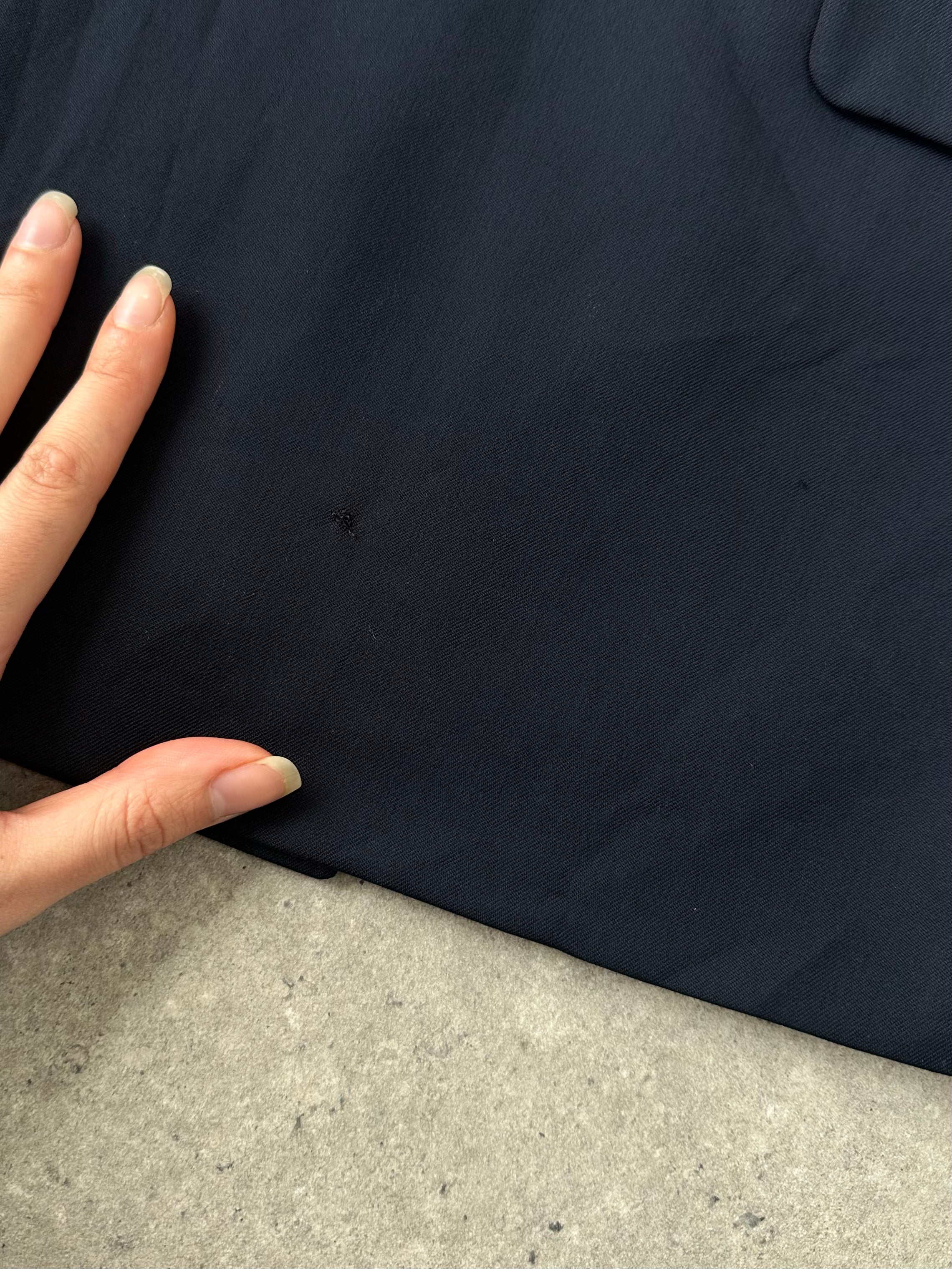 Yves Saint Laurent 1980s Bespoke Button Pure Wool Double Breasted Blazer - 42R/XL/XXL