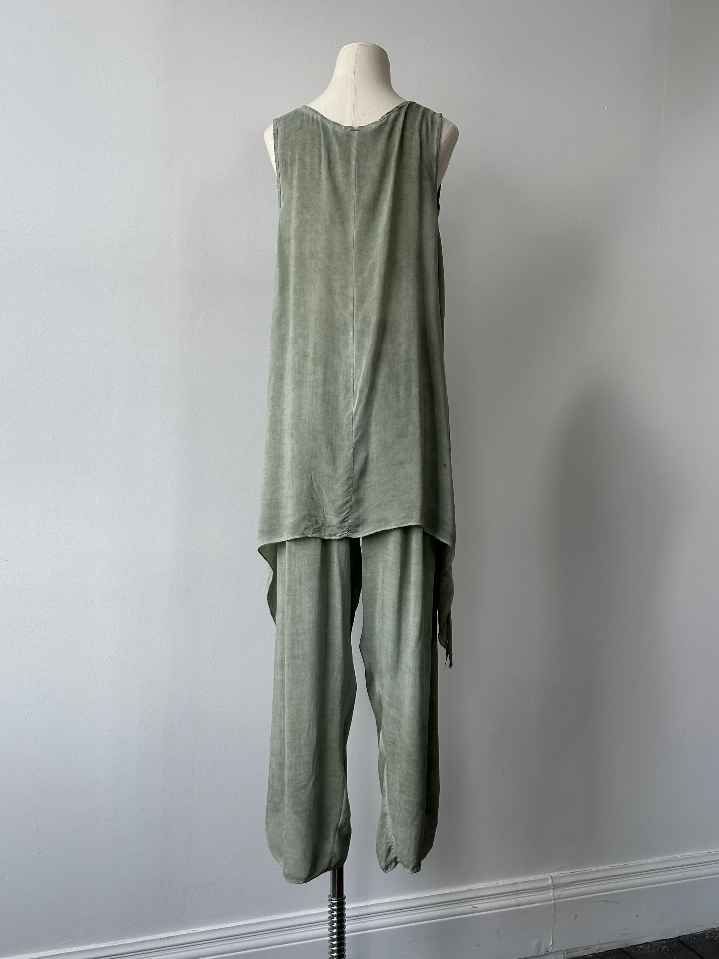 Vintage 1990s Sleeveless Two Piece - /W24