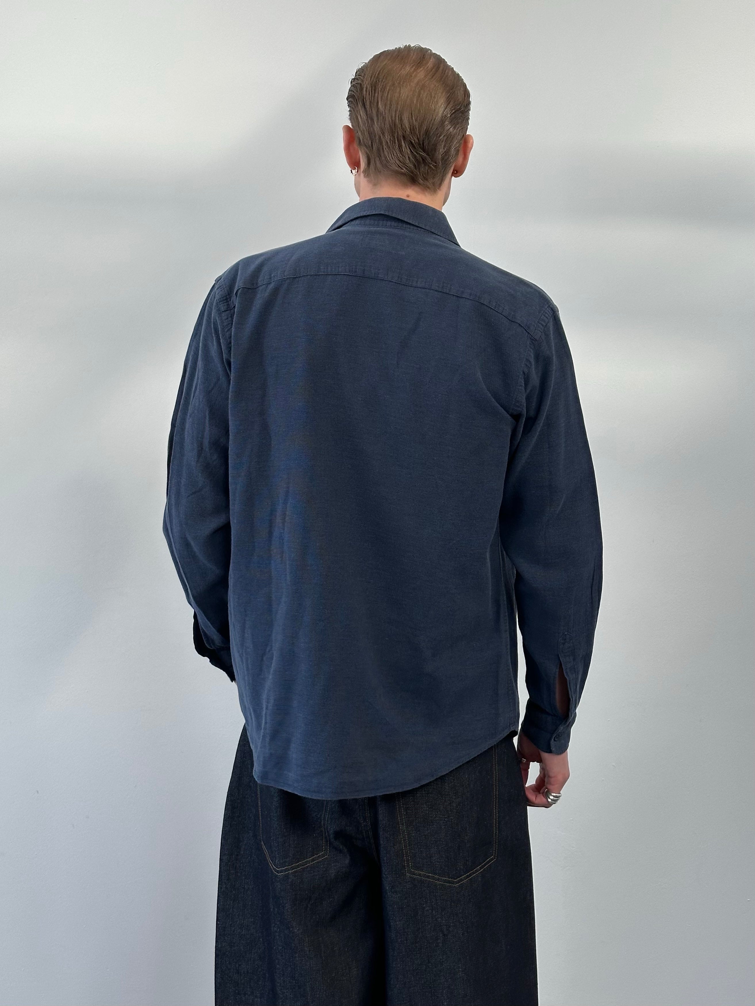 Armani Jeans 1990s Pure Cotton Woven Shirt -