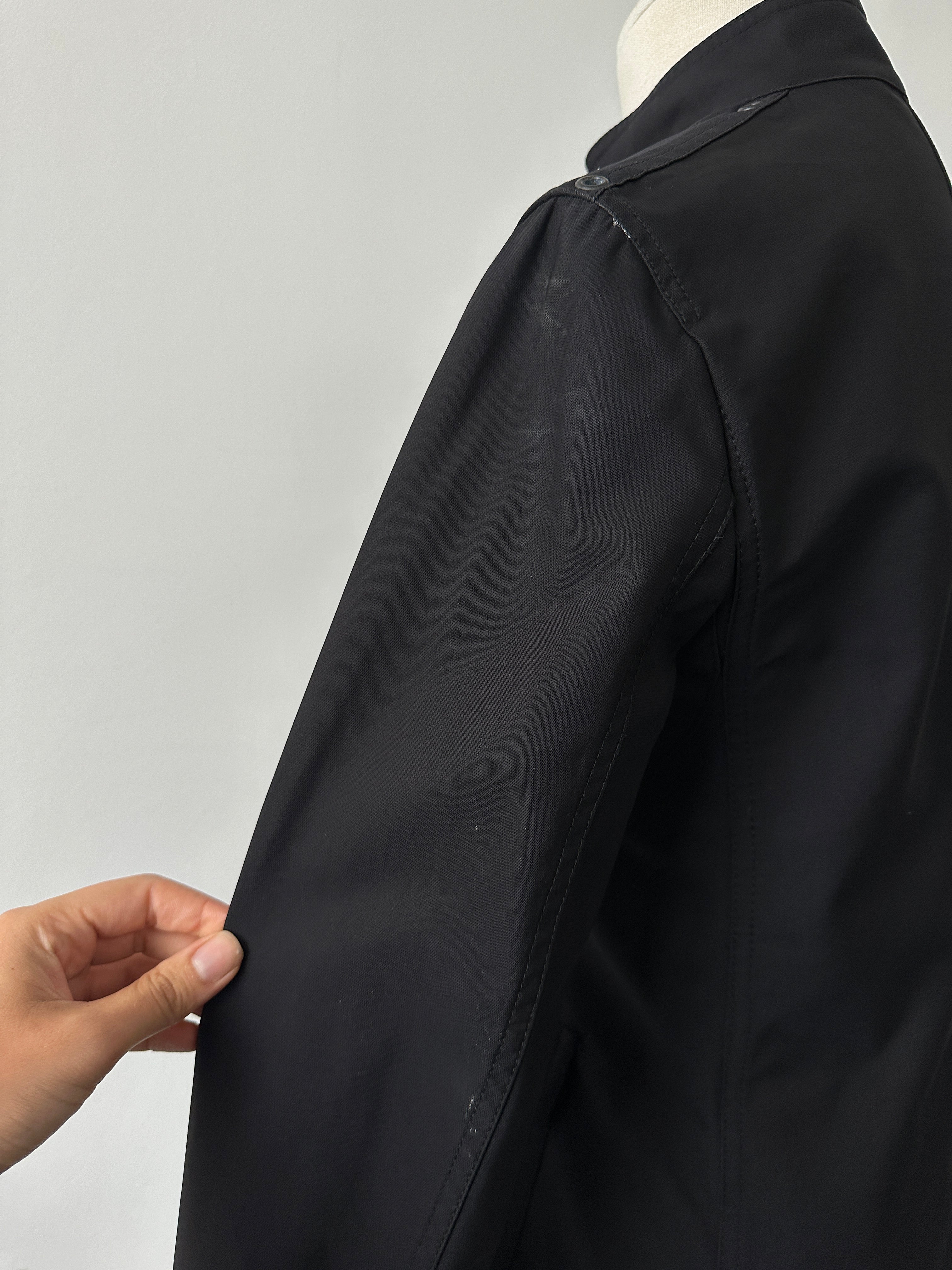 Marella 1990s Cotton High Neck Jacket - S