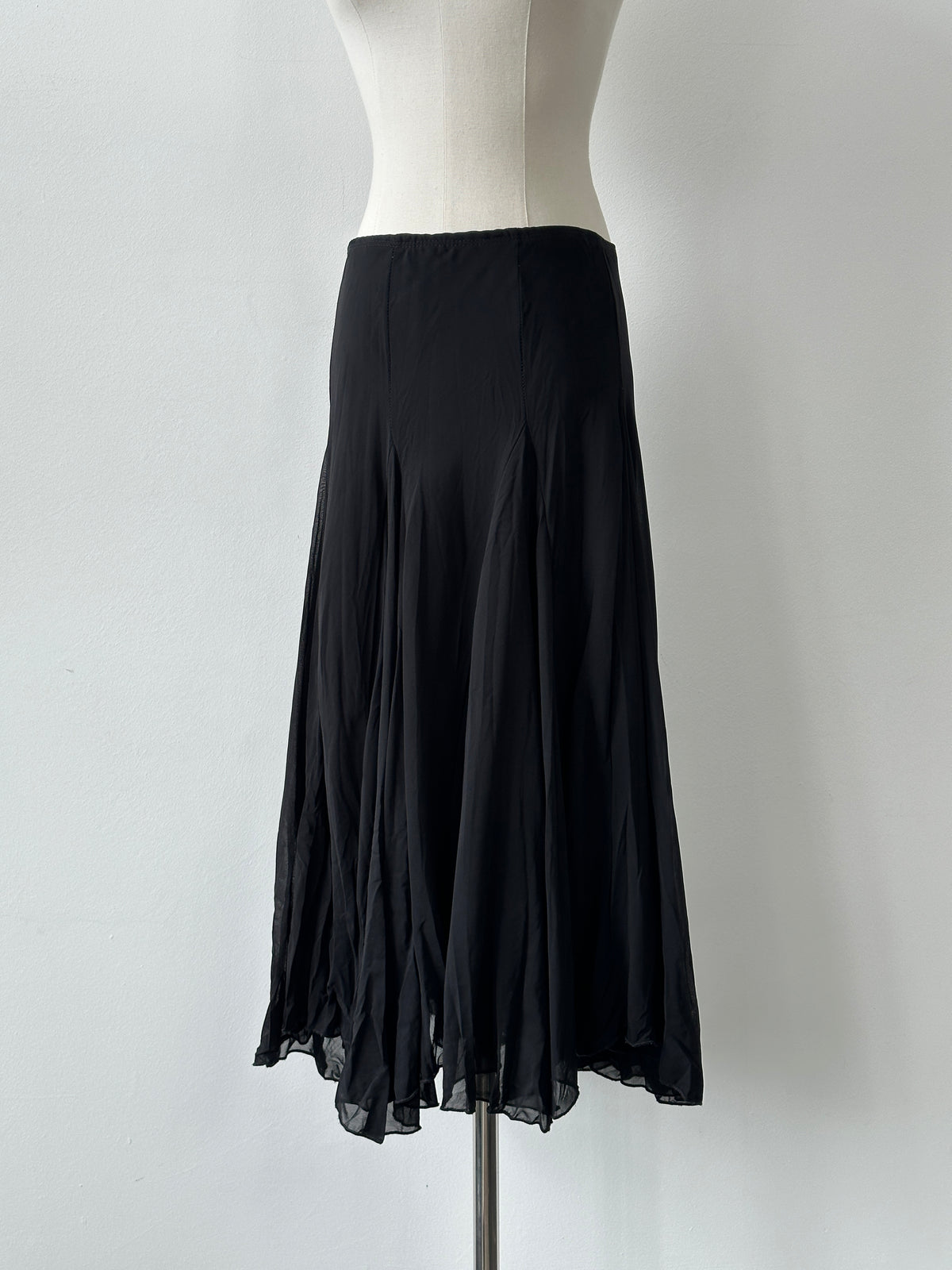 USA Vintage 2000s Pleated Midi Skirt - W28-32