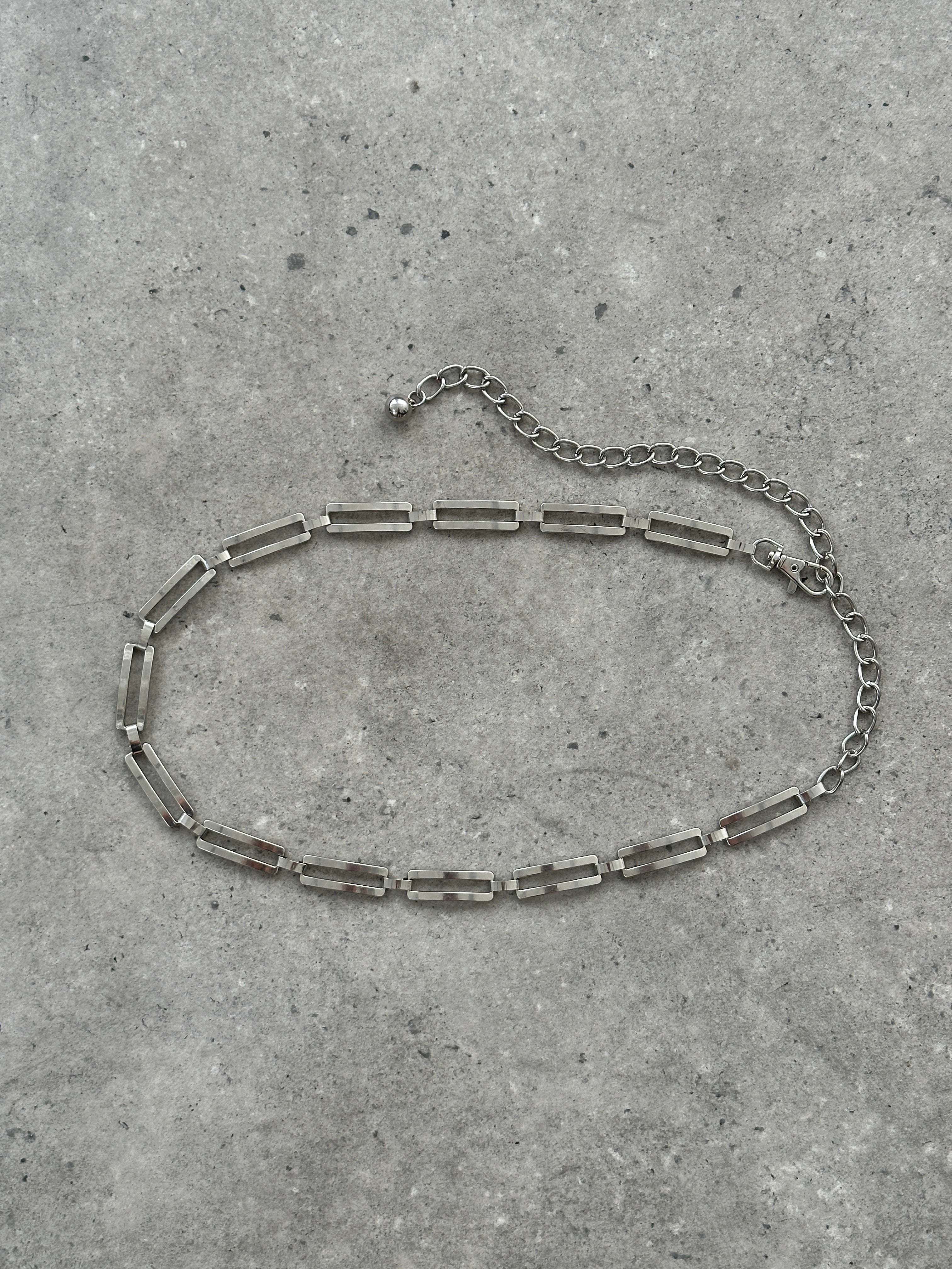 Vintage 2000s Metal Chain Belt - One size
