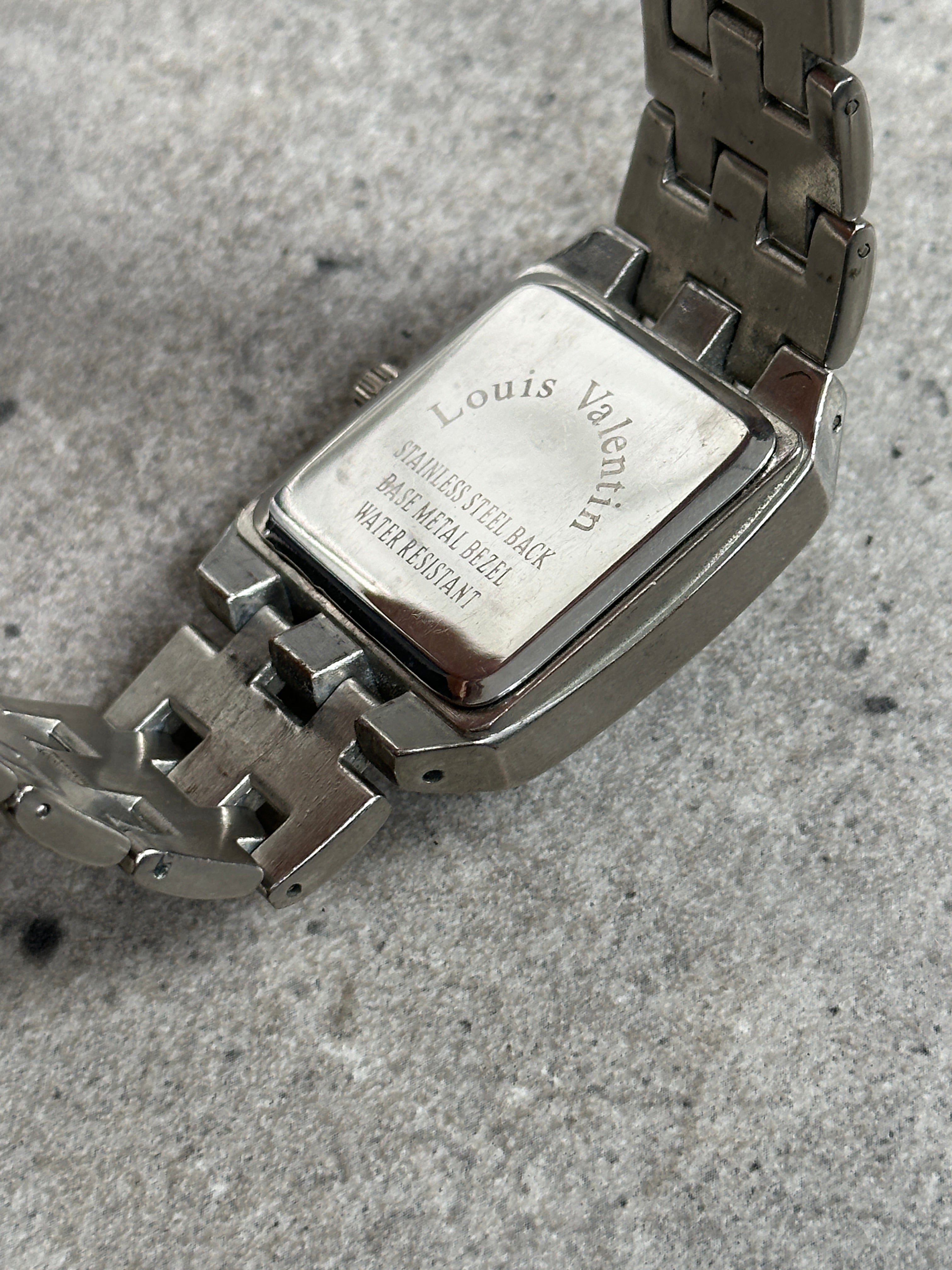 Vintage 2000s Square Stainless Steel Watch