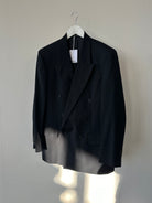 Pierre Cardin Pure Wool Double Breasted Blazer - 40R/L - SYLK