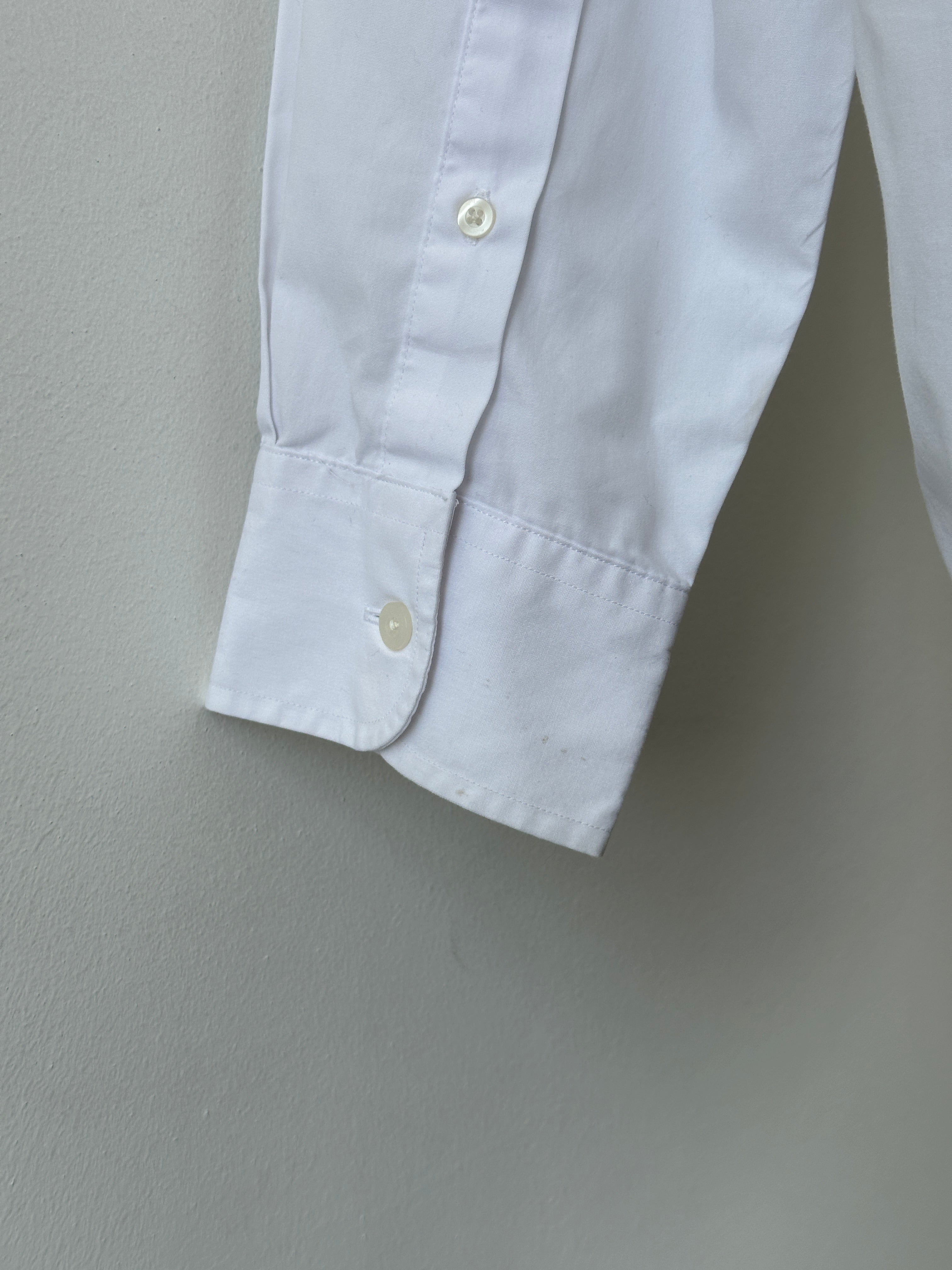 Yves Saint Laurent Pour Homme 2000s Cotton Logo Shirt - XL