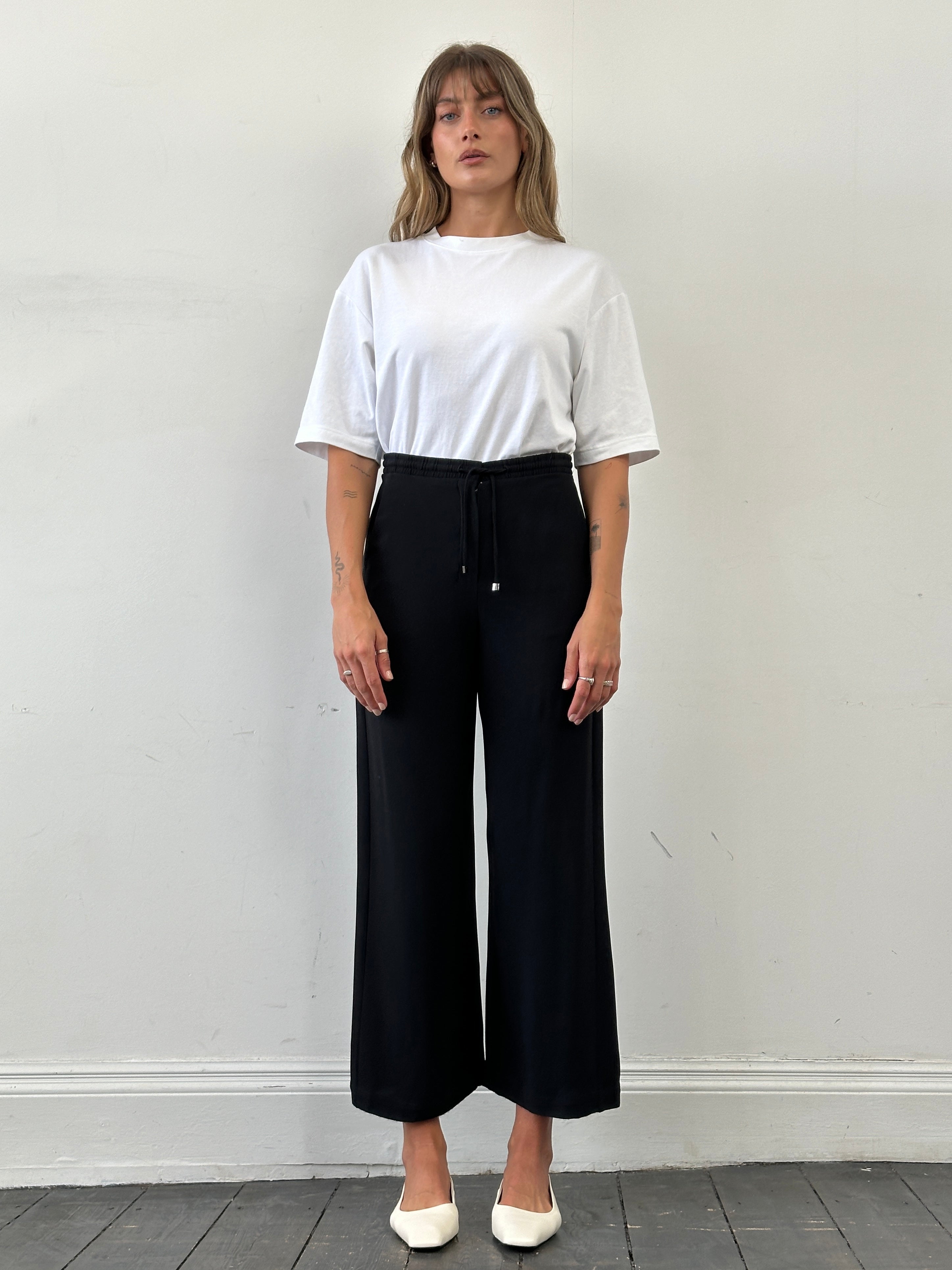 Max Mara ‘S Drawstring Wide Leg Trousers - SYLK